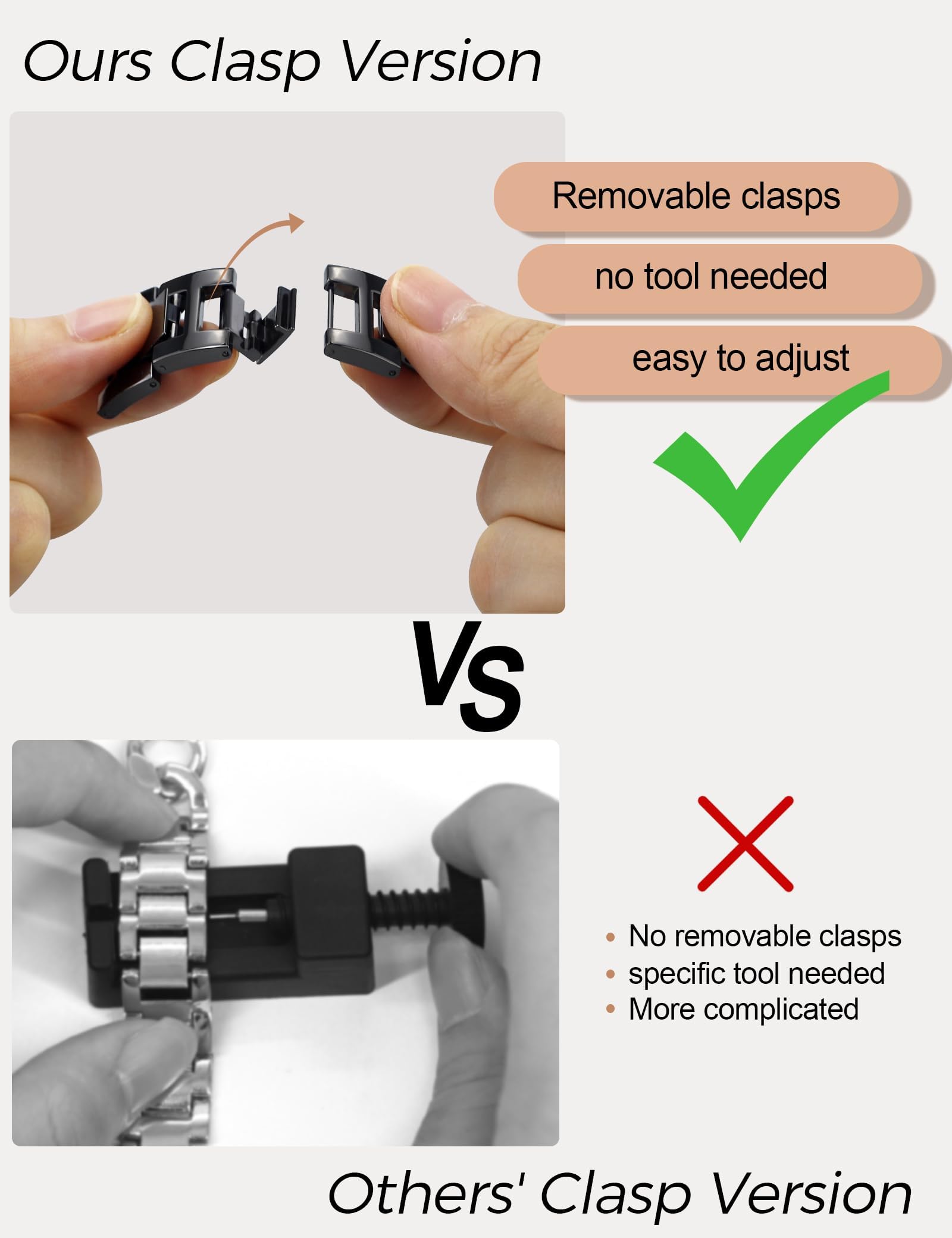 JR.DM Black Metal Watch Band for Women - Adjustable Cowboy Steel Chain Bracelet Compatible with Apple Watch 38mm 40mm 41mm 42mm (Series 10/9/8/7/6/5/4/3/2/1/SE) - Perfect for Work, Gym & Everyday Fashion Accessory