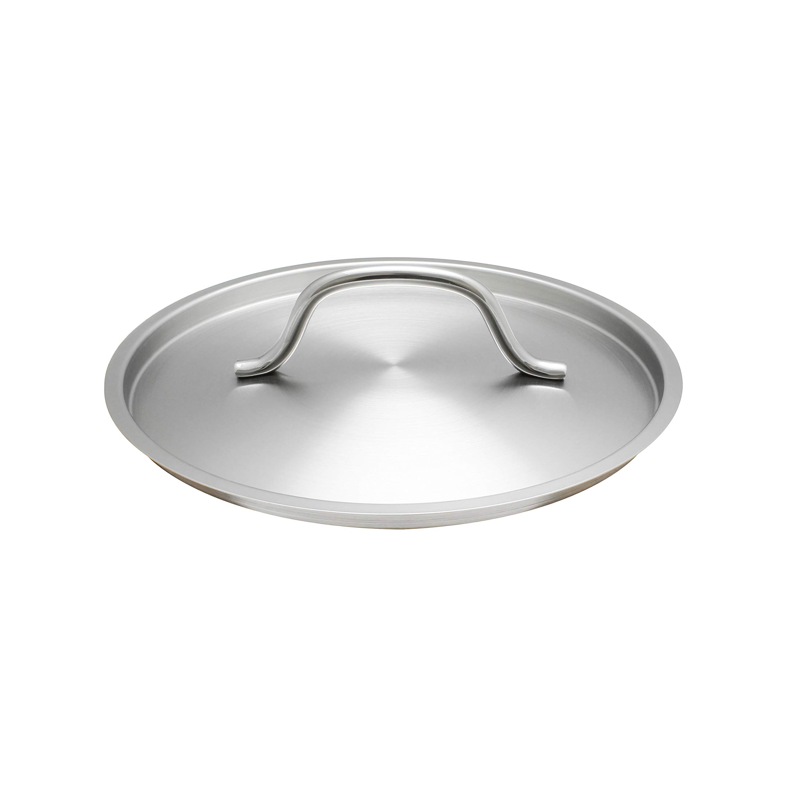Thunder Group 20-Quart Stainless Steel Pasta Cooker Lid - Durable & Heat-Resistant Cover for Commercial Kitchen & Catering Use