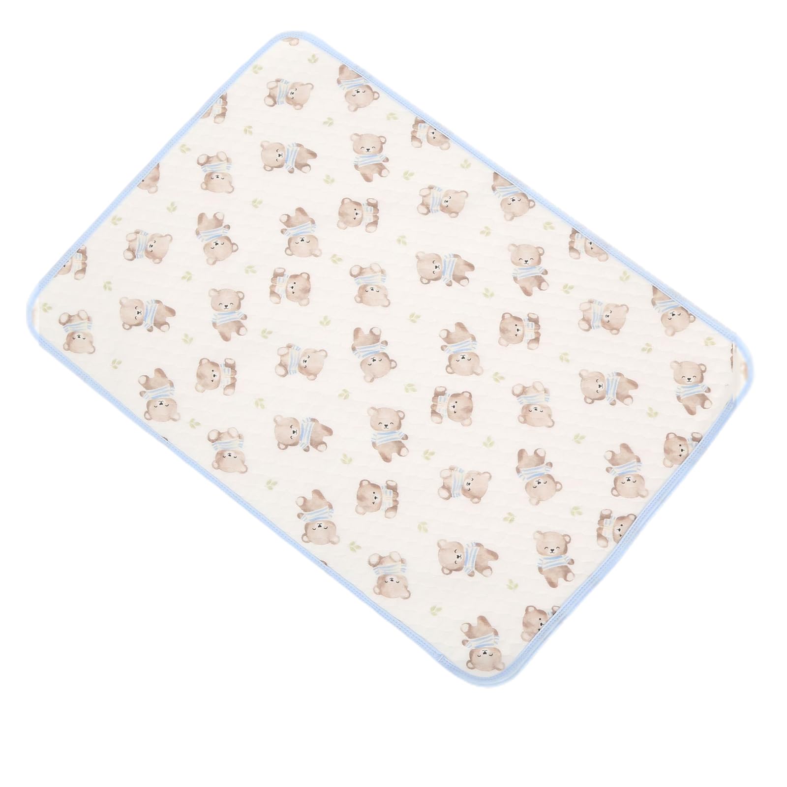 Baby Diaper Changing Pad - Soft Cotton Portable Changing Mat for Nursery, Travel & Home Use - Waterproof & Washable - Unisex Infant Changing Station Accessories