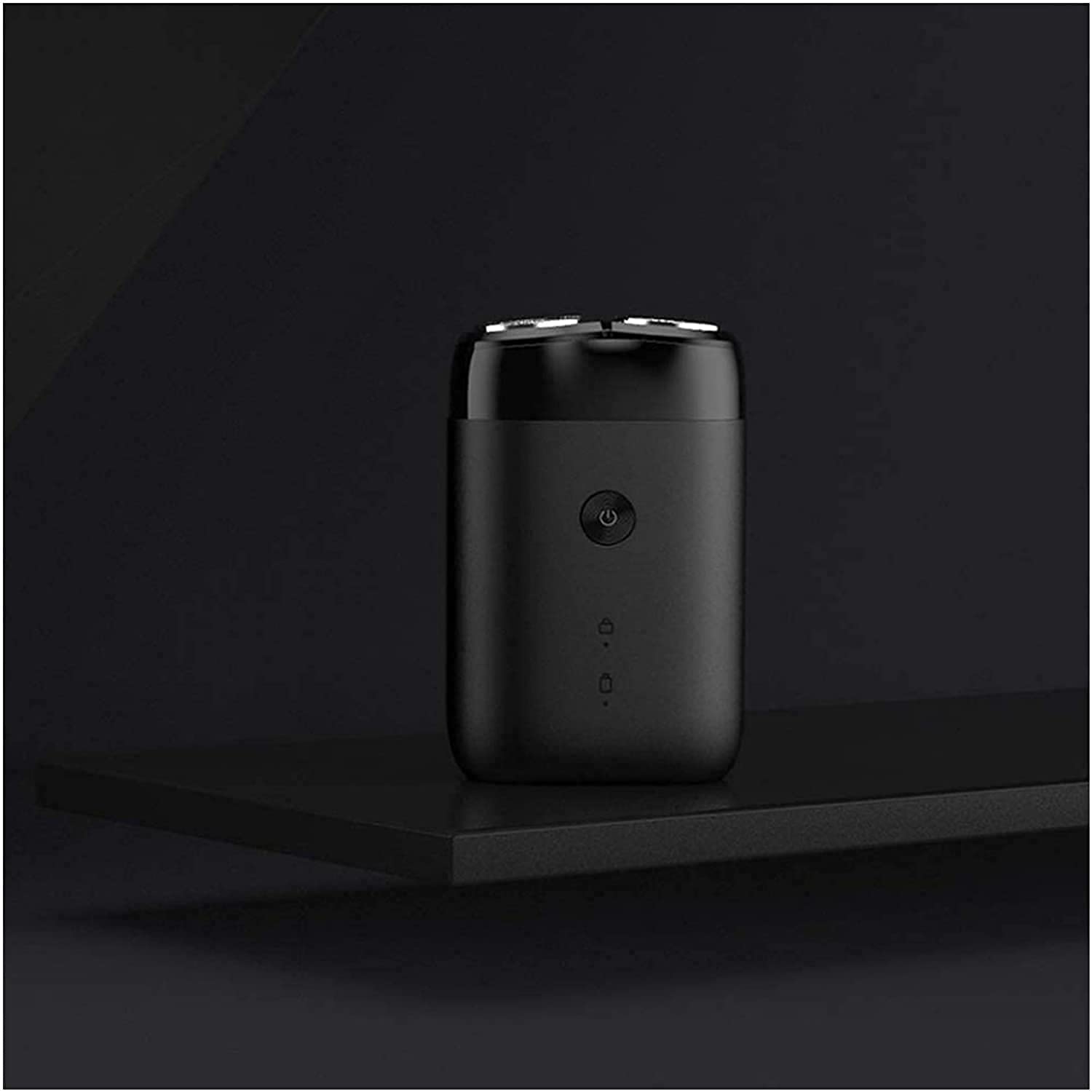 Men's Electric Shaver for Travel - Waterproof IPX7, USB Rechargeable with Floating Dual Blades | Perfect for Business Trips, Gym & On-the-Go Grooming