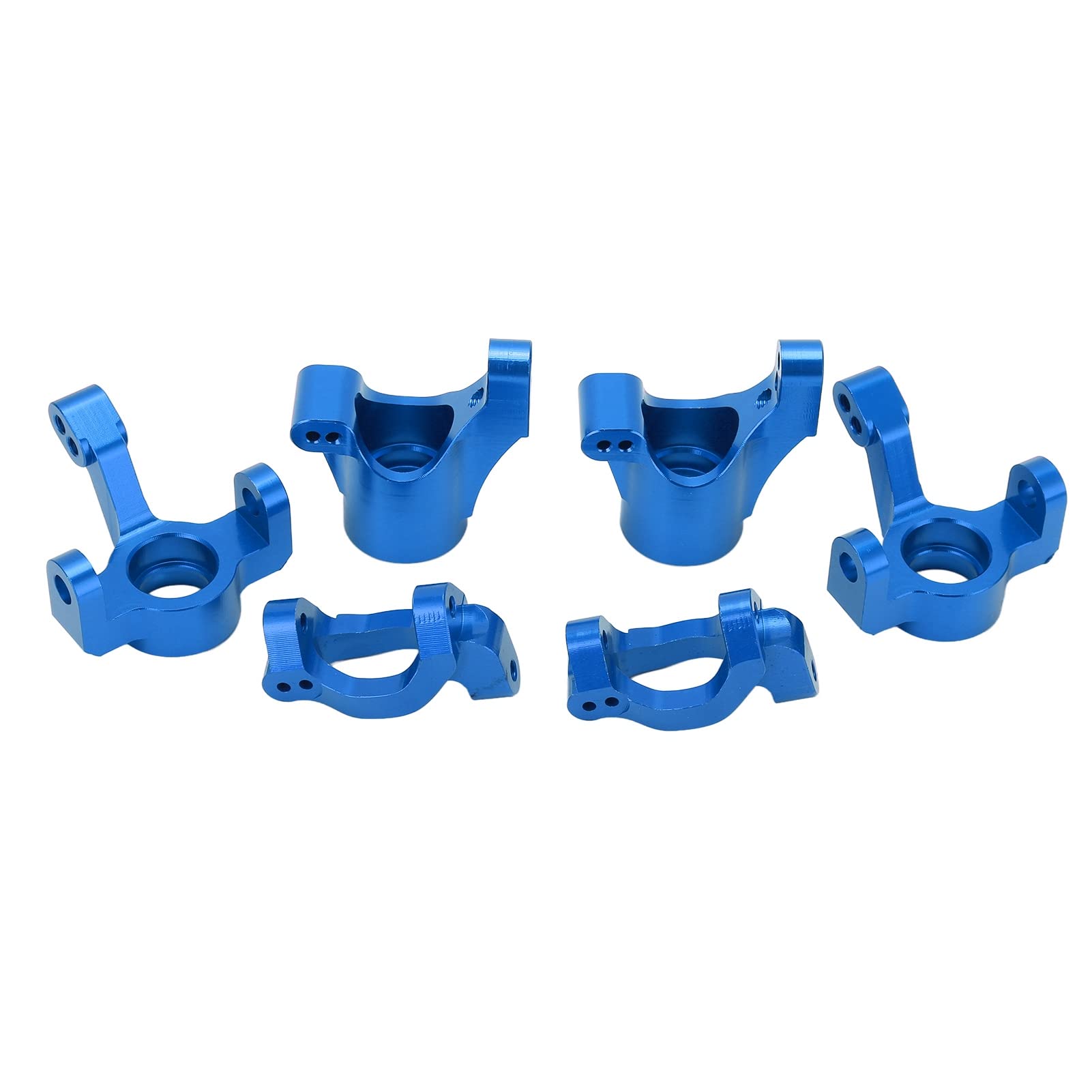 Heavy Duty Metal RC Caster Blocks & Hubs - Durable High Hardness Anti-Wear Replacement Parts for LaTrax Teton 1/18 RC Car | Off-Road Racing, Crawling & Bashing Accessories