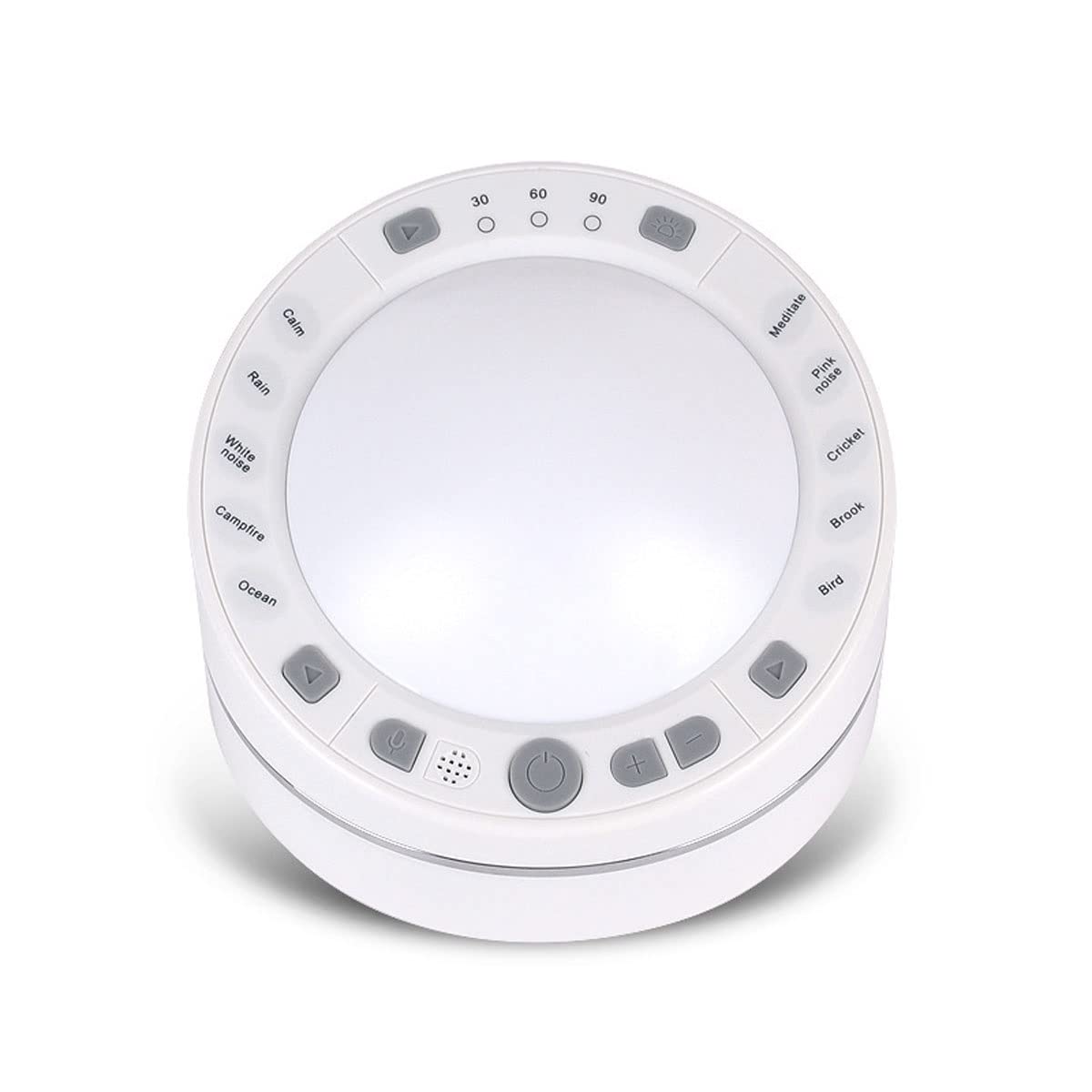 Original Portable White Noise Machine with Real Fan Sounds - Soothing Natural White Noise for Sleep, Baby, Meditation & Office Focus | Perfect for Nursery, Travel & Home Use