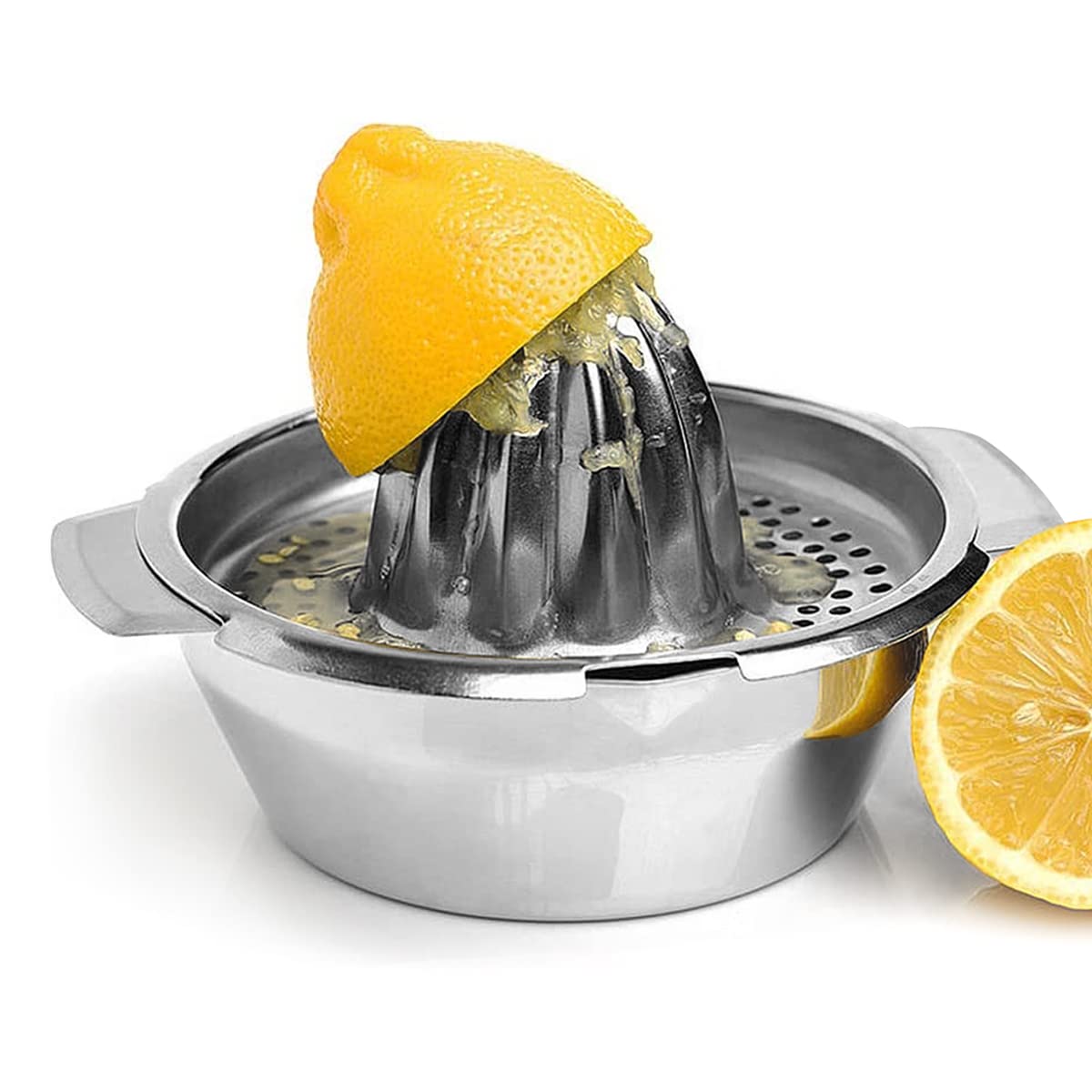 Premium Manual Citrus Juicer - Hand Press Fruit Extractor for Lemon, Orange & Lime - Perfect for Fresh Juice, Cocktails & Healthy Drinks at Home