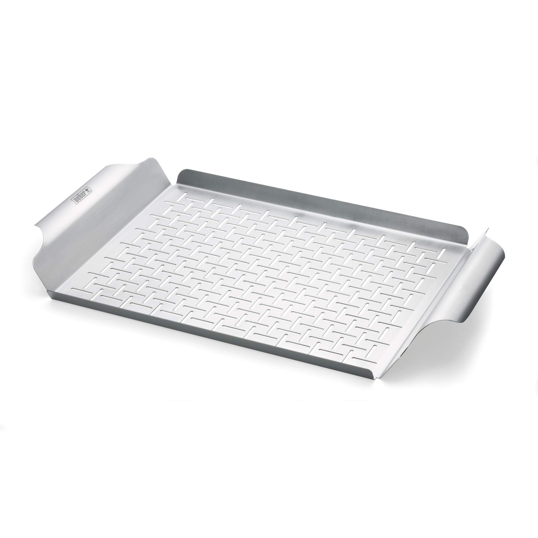 Weber Style Professional Grade Grill Pan - Heavy Duty Nonstick Griddle for BBQ, Steak & Vegetables - Perfect for Outdoor Cooking, Camping & Backyard Grilling