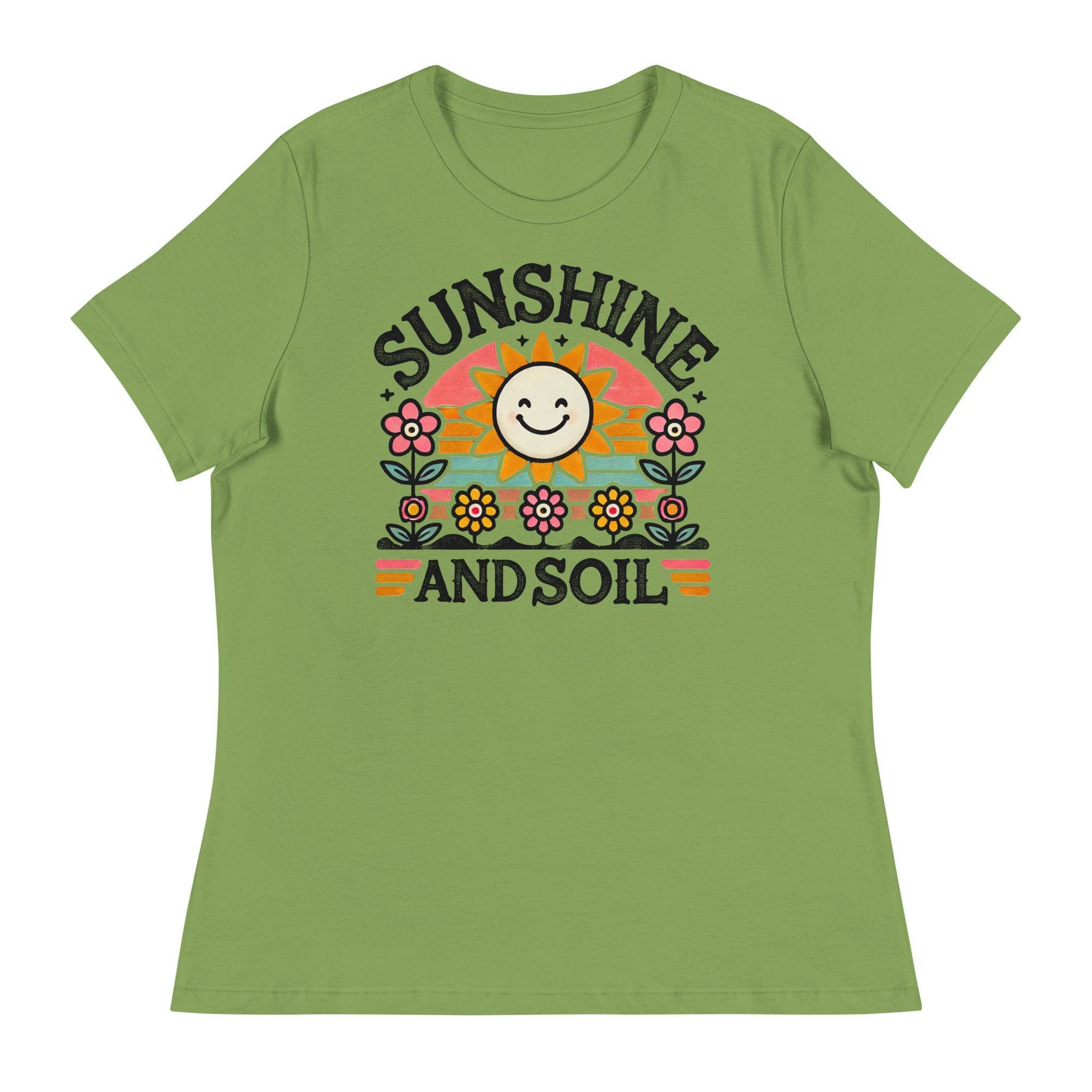 Sunshine and Soil Graphic T-Shirt - Comfortable Cotton Tee for Men & Women - Perfect for Outdoor Adventures, Gardening, and Casual Wear