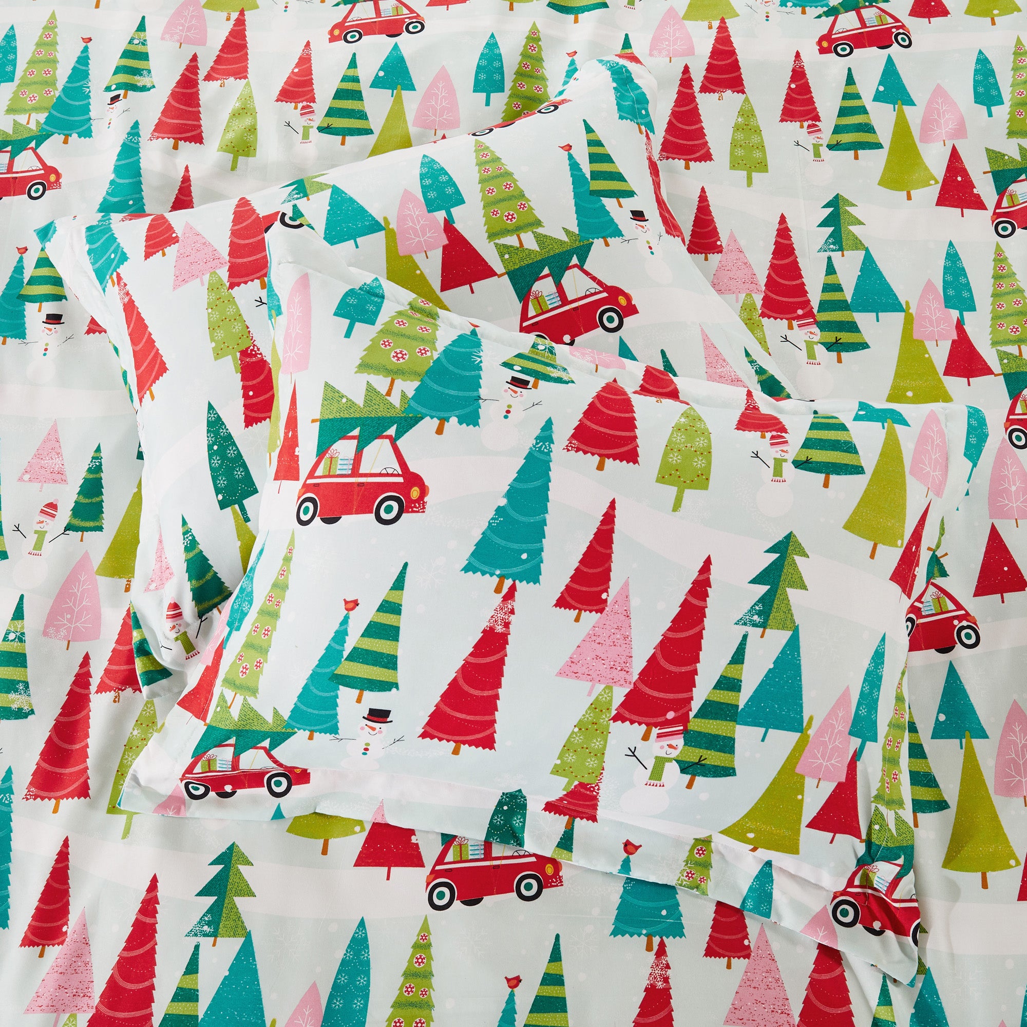 Holly Jolly Comforter Set - Soft & Cozy Christmas Bedding Collection for Holiday Decor - Perfect for Winter Bedroom, Guest Room & Festive Home Styling