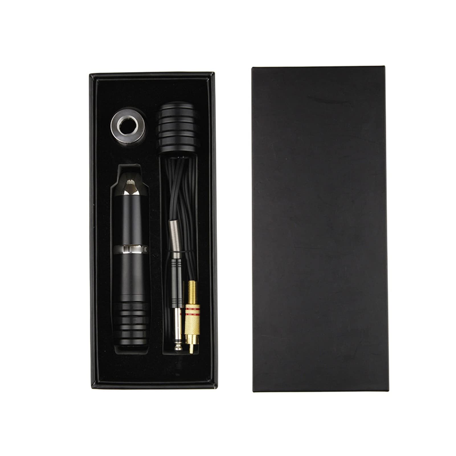 Professional SHANG-JUN Rotary Tattoo Machine Pen - Permanent Makeup & Eyebrow Tattoo Equipment with Needles (Black) - Ideal for Tattoo Artists, Cosmetic Professionals & Drop Shipping Supplies