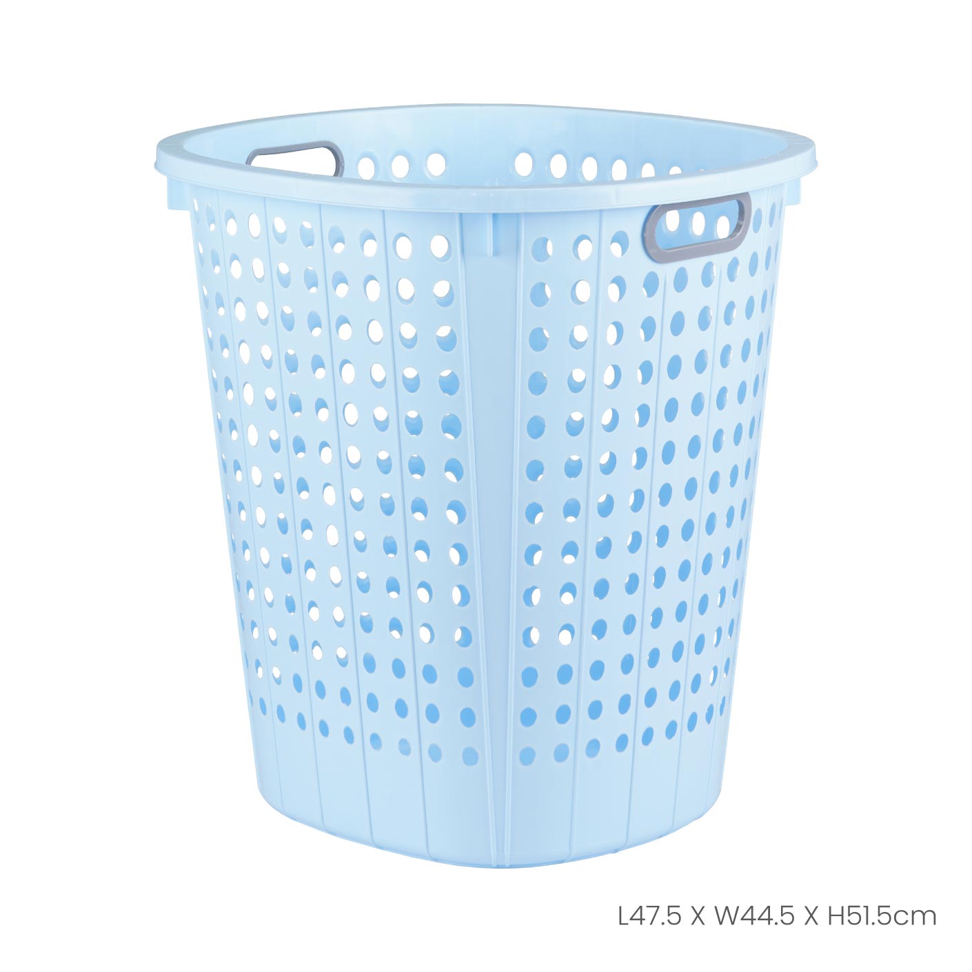 Large Laundry Basket with Handles - Foldable Mesh Hamper for Clothes, Towels & Bedding - Perfect for Home, Dorm, or Laundry Room Organization (Medium, 4319)