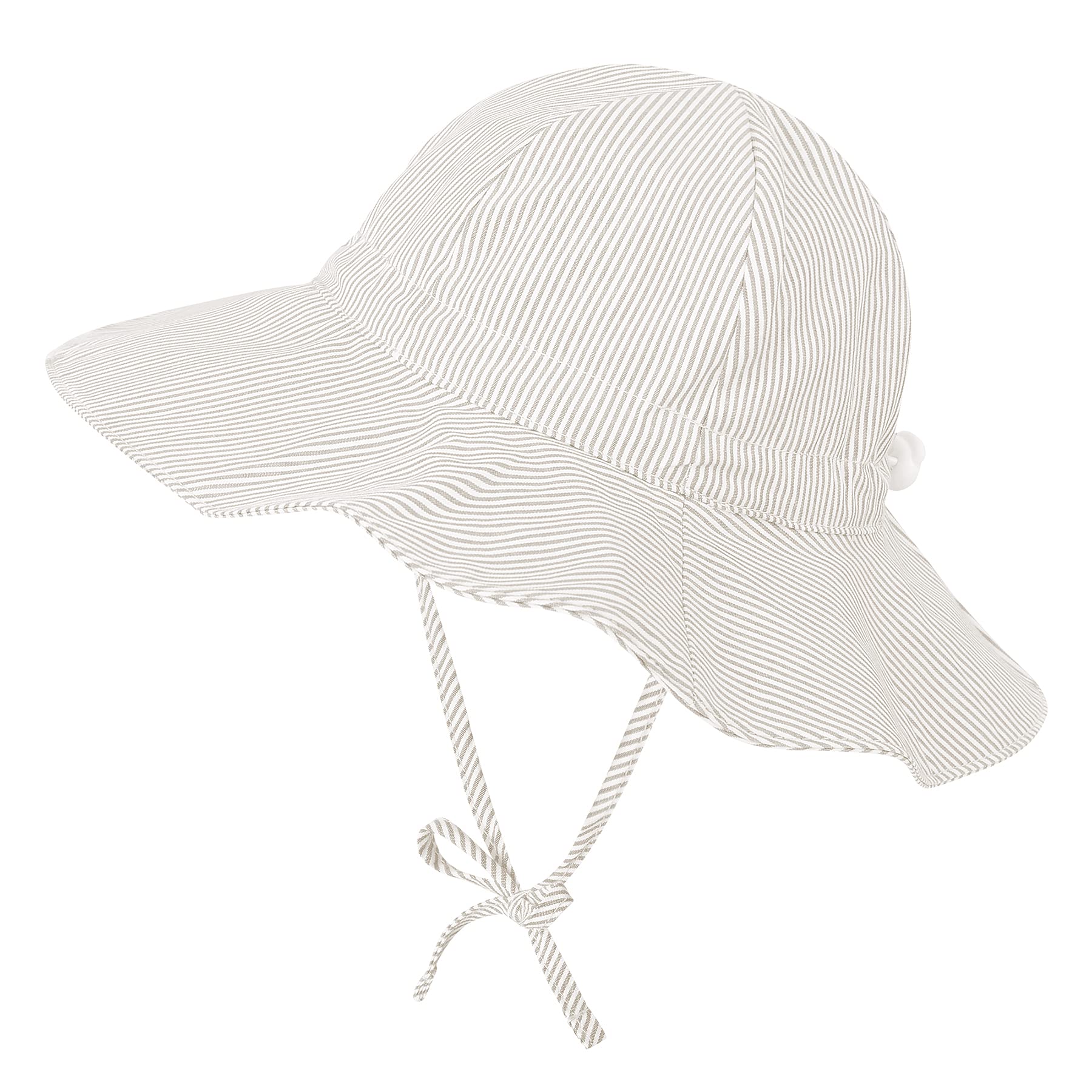 Zando UPF 50+ Baby Sun Hat - Toddler Sun Protection Bucket Hat for Boys & Girls 0-4T, Wide Brim Infant Beach Hat for Outdoor Play, Park, and Summer Activities