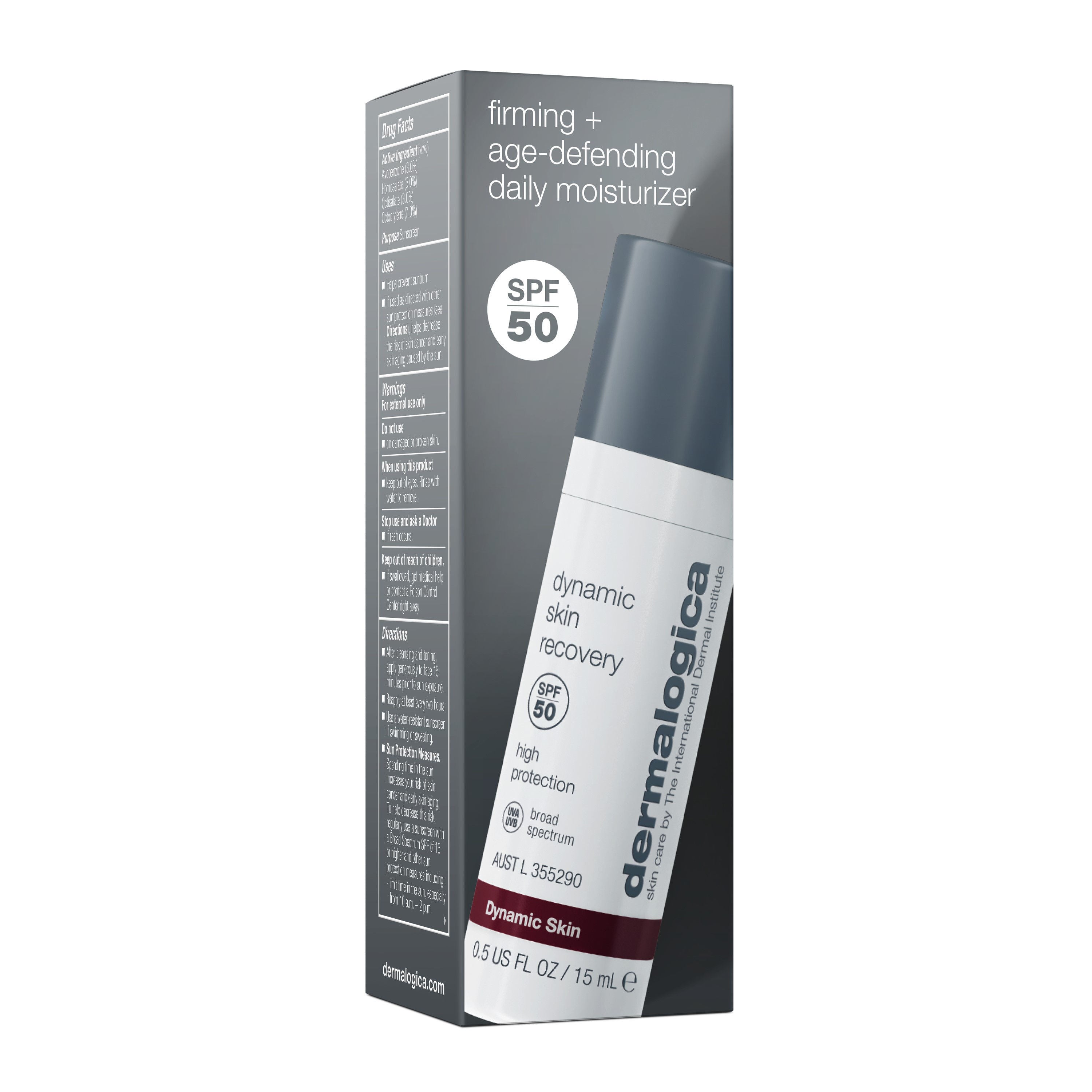 Dynamic Skin Recovery SPF 50 Moisturizing Face Cream - Anti-Aging & Sun Protection for Daily Use | Perfect for Outdoor Activities & Daily Skincare Routine