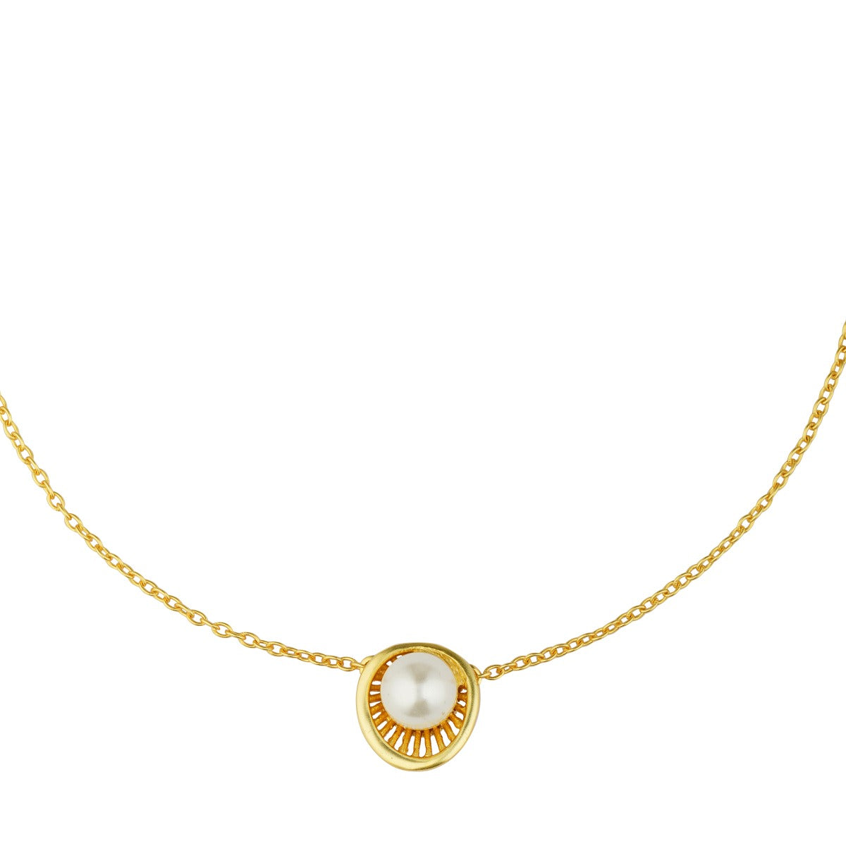 Elegant Pearl Zoned Pendant Necklace for Women - Perfect for Weddings, Parties & Special Occasions