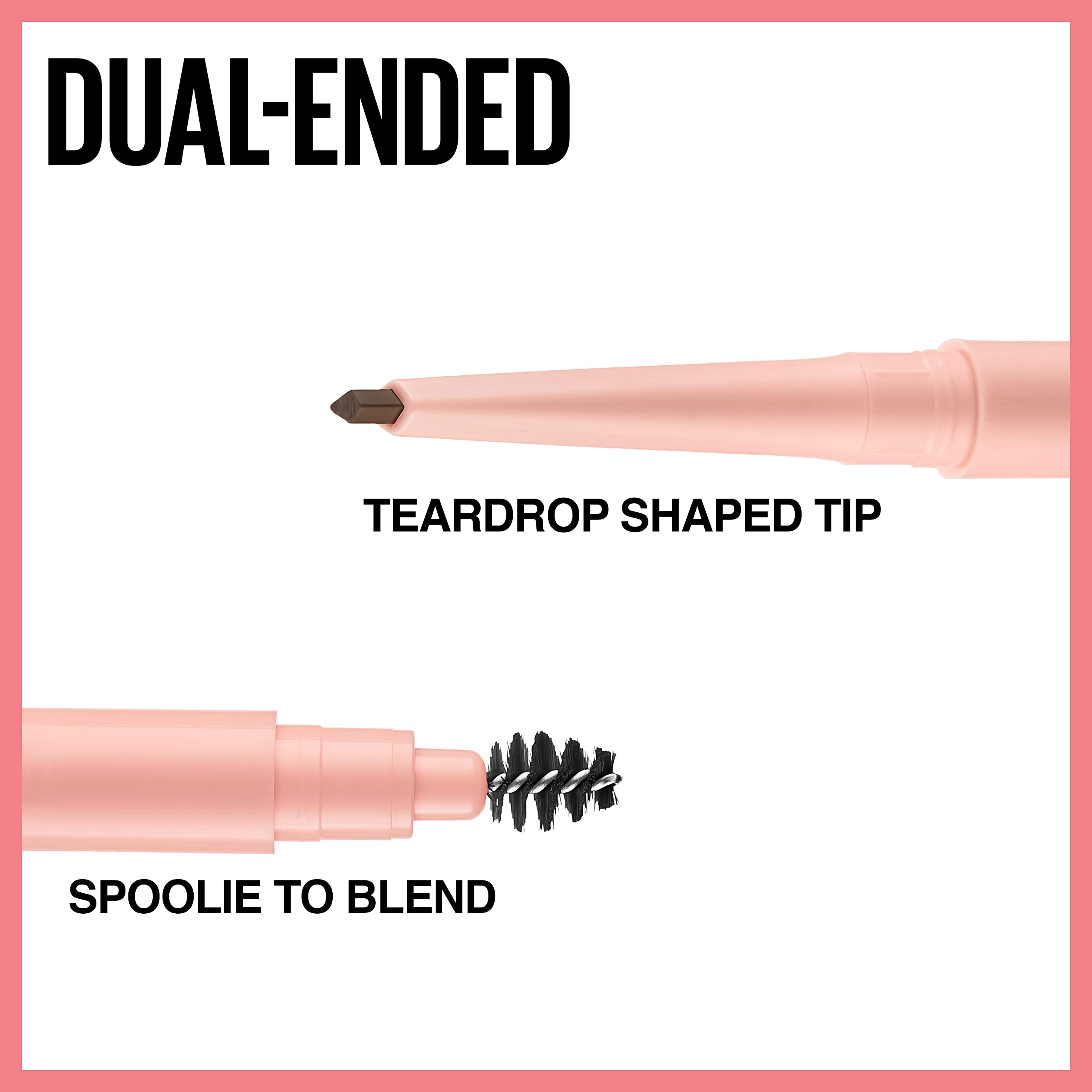 Maybelline Total Temptation Eyebrow Definer Pencil - Waterproof Eyebrow Pencil for Natural Looking Brows, Blonde Shade, 1 Count - Perfect for Everyday Makeup & Eyebrow Grooming