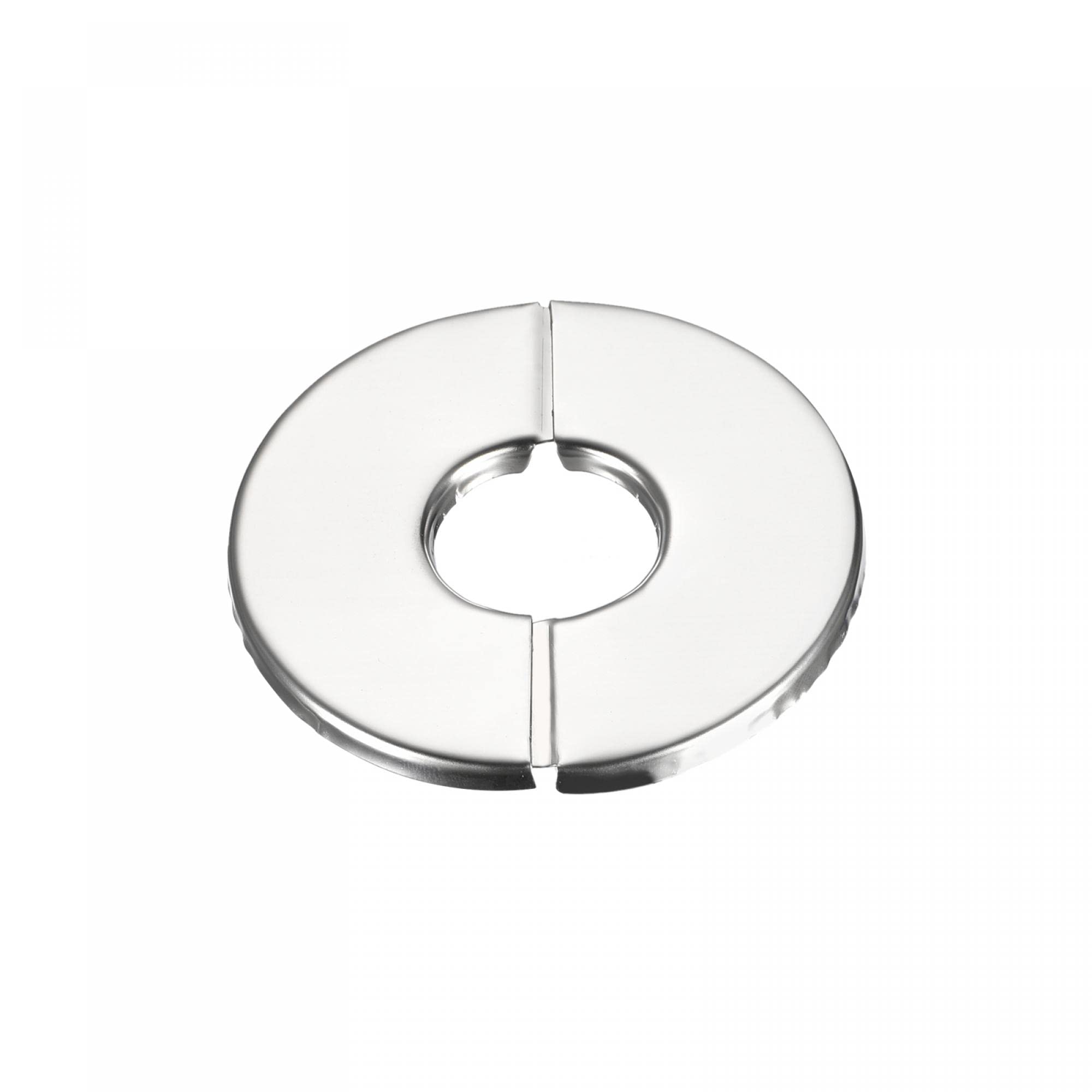 Stainless Steel Wall Split Flange - 201 Round Escutcheon Plate for 23mm Diameter Pipe - Perfect for Plumbing, HVAC & Industrial Pipe Protection
