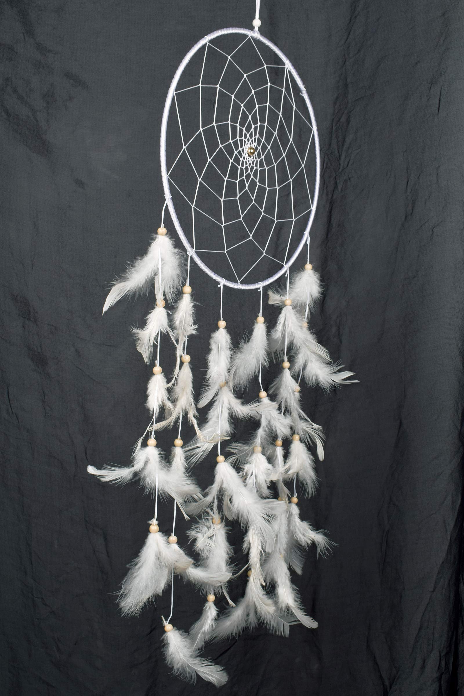 Handmade Dream Catcher - Authentic Native American Wall Hanging for Bedroom Decor, Nursery, Boho Home Decor | Perfect for Spiritual Protection & Peaceful Sleep