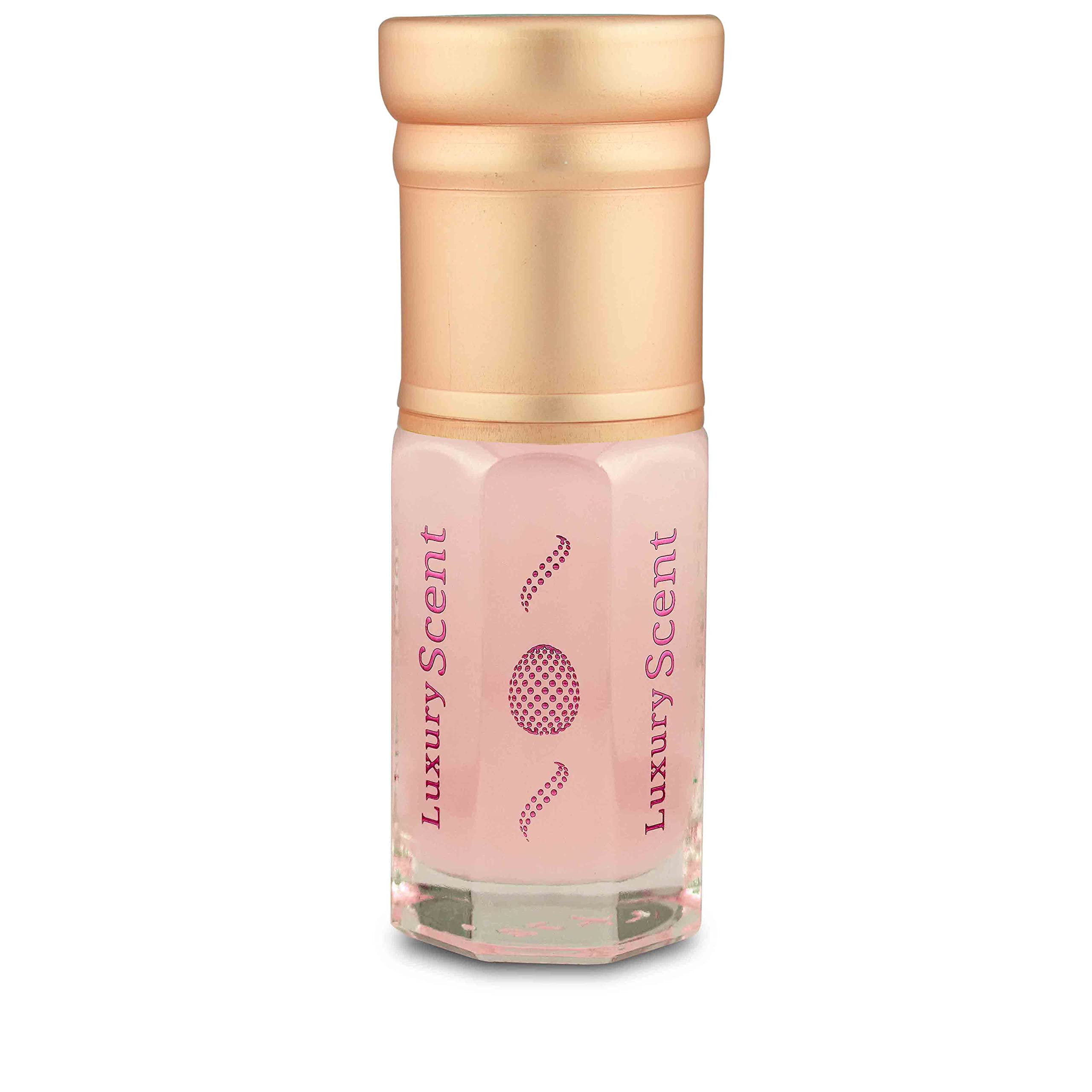 Luxury Pink Musk Tahara Perfume Oil for Women - 3ml Alcohol-Free Soft Musky Fragrance with Fruity Notes | Long-Lasting Attar for Date Night, Office & Special Occasions