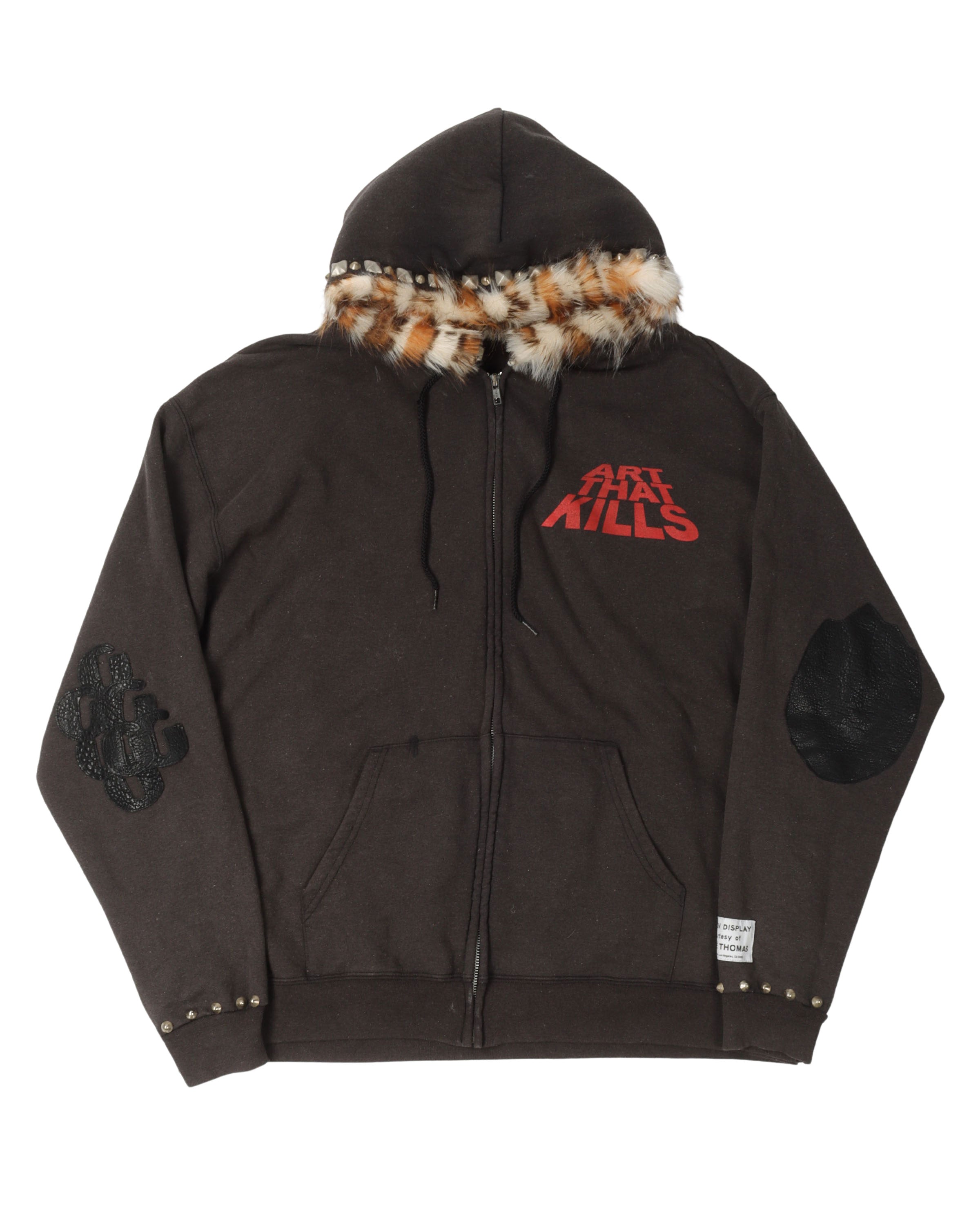 Art That Kills Fur Lined Zip Up Hoodie - Stylish Winter Jacket for Men & Women | Cozy Streetwear Fashion for Cold Weather & Outdoor Activities
