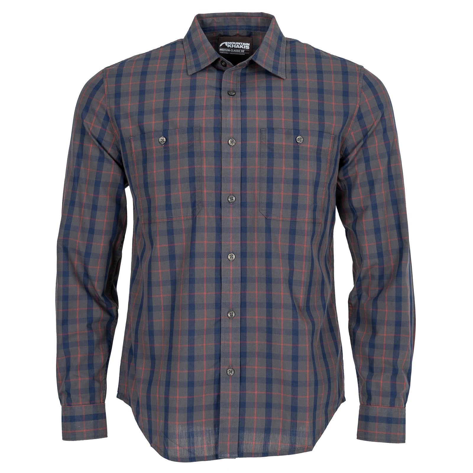 Midtown Long Sleeve Woven Shirt for Men - Comfortable Casual Button Down Shirt | Perfect for Office, Date Night & Outdoor Activities
