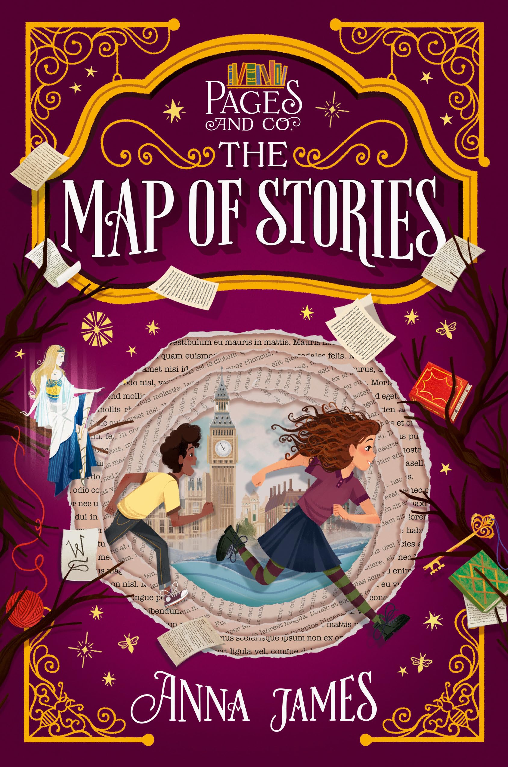 Pages & Co.: The Map of Stories - Fantasy Adventure Book for Kids & Teens | Perfect for Bedtime Reading & Book Club Discussions