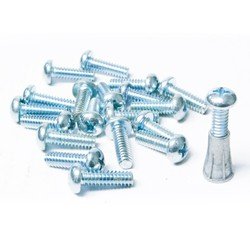 3/4 Inch Stainless Steel Screws for Sink Anchors - Pack of 100 - Rust-Resistant Fasteners for Bathroom & Kitchen Sink Installation, Plumbing Repairs, and DIY Home Improvement Projects