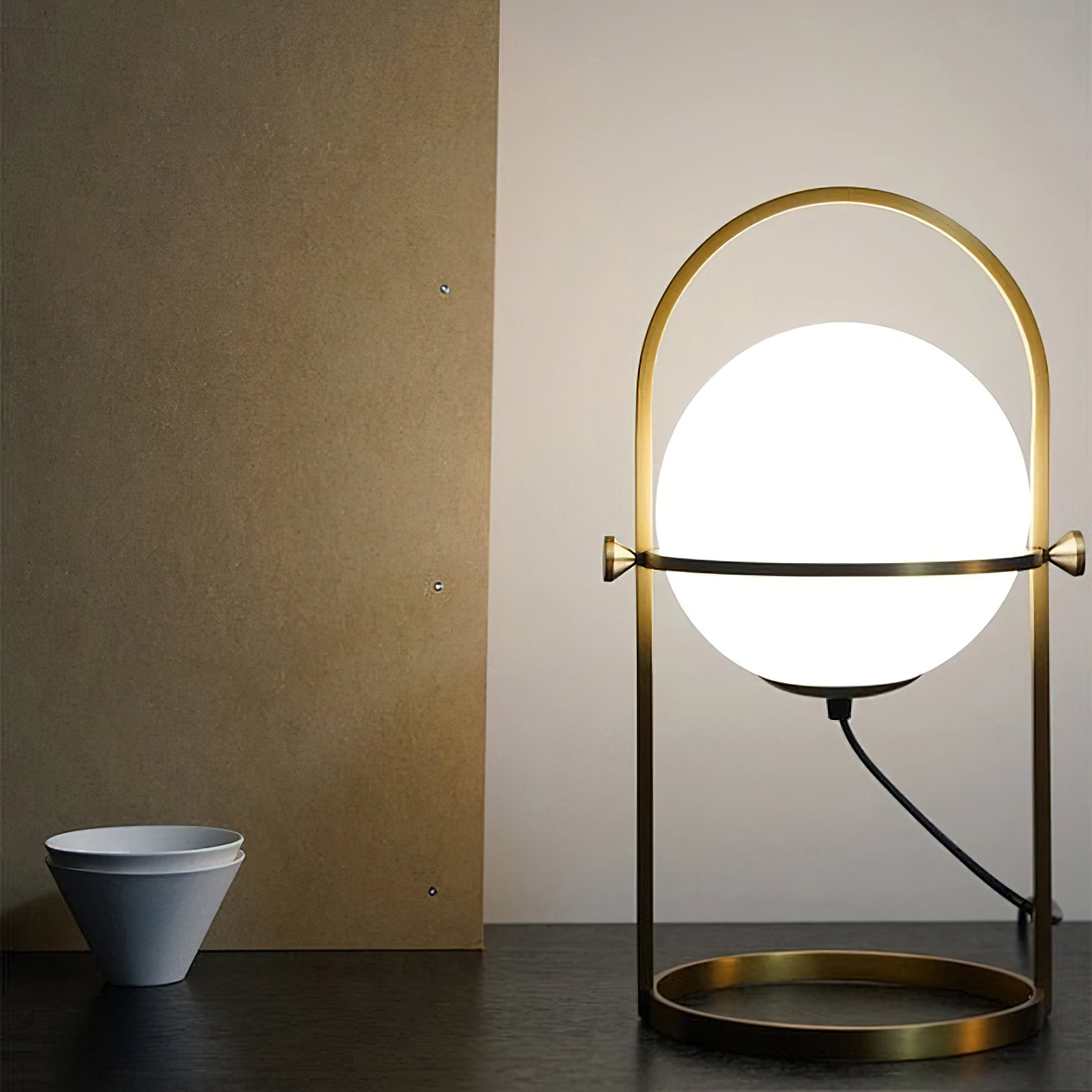 Modern Carre Table Lamp - Stylish LED Desk Light for Home & Office - Perfect for Reading, Working & Decorating