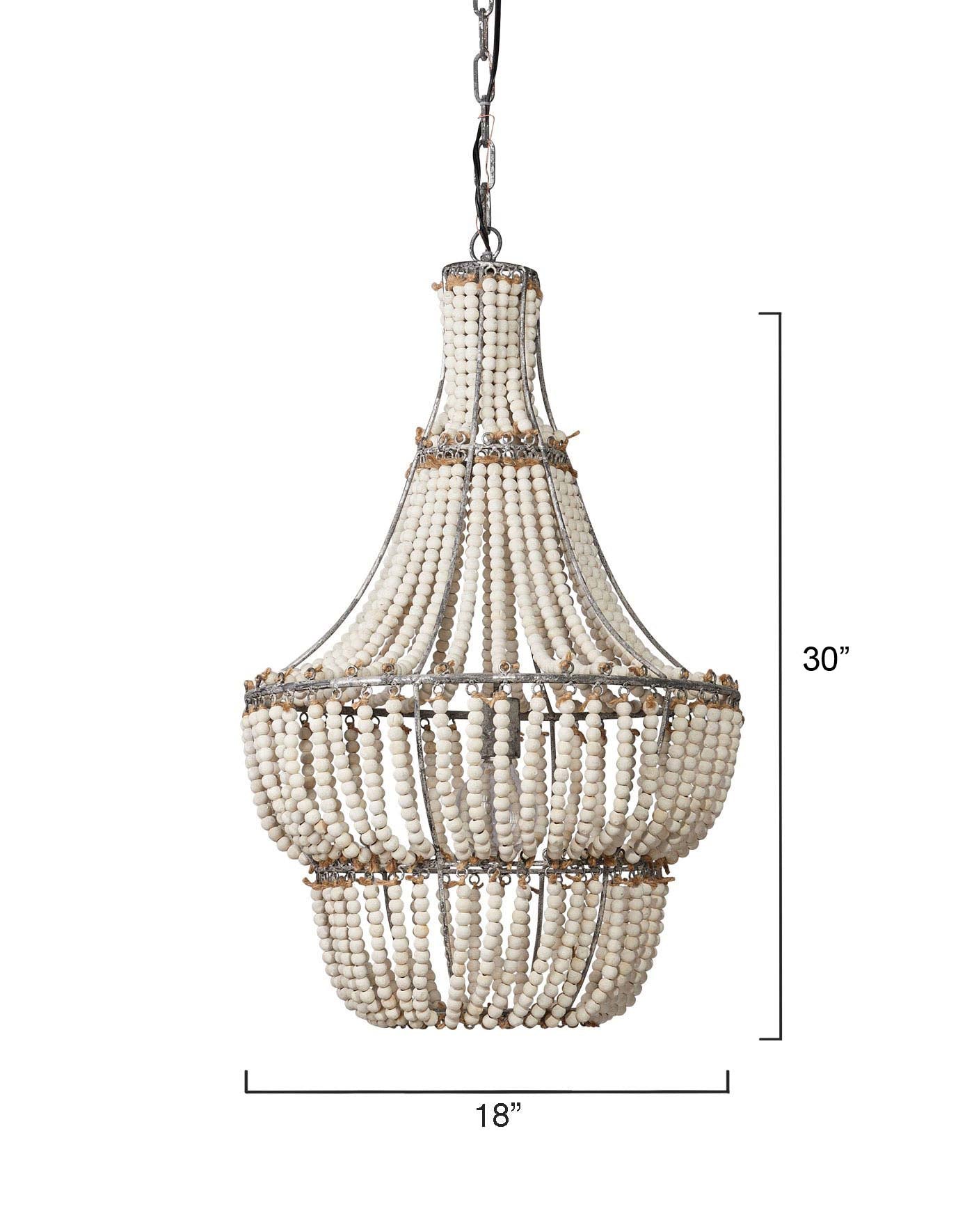 Blanca Crystal Chandelier - Modern Elegant Ceiling Light Fixture for Dining Room, Living Room & Bedroom Decor | Perfect for Home, Wedding & Event Lighting