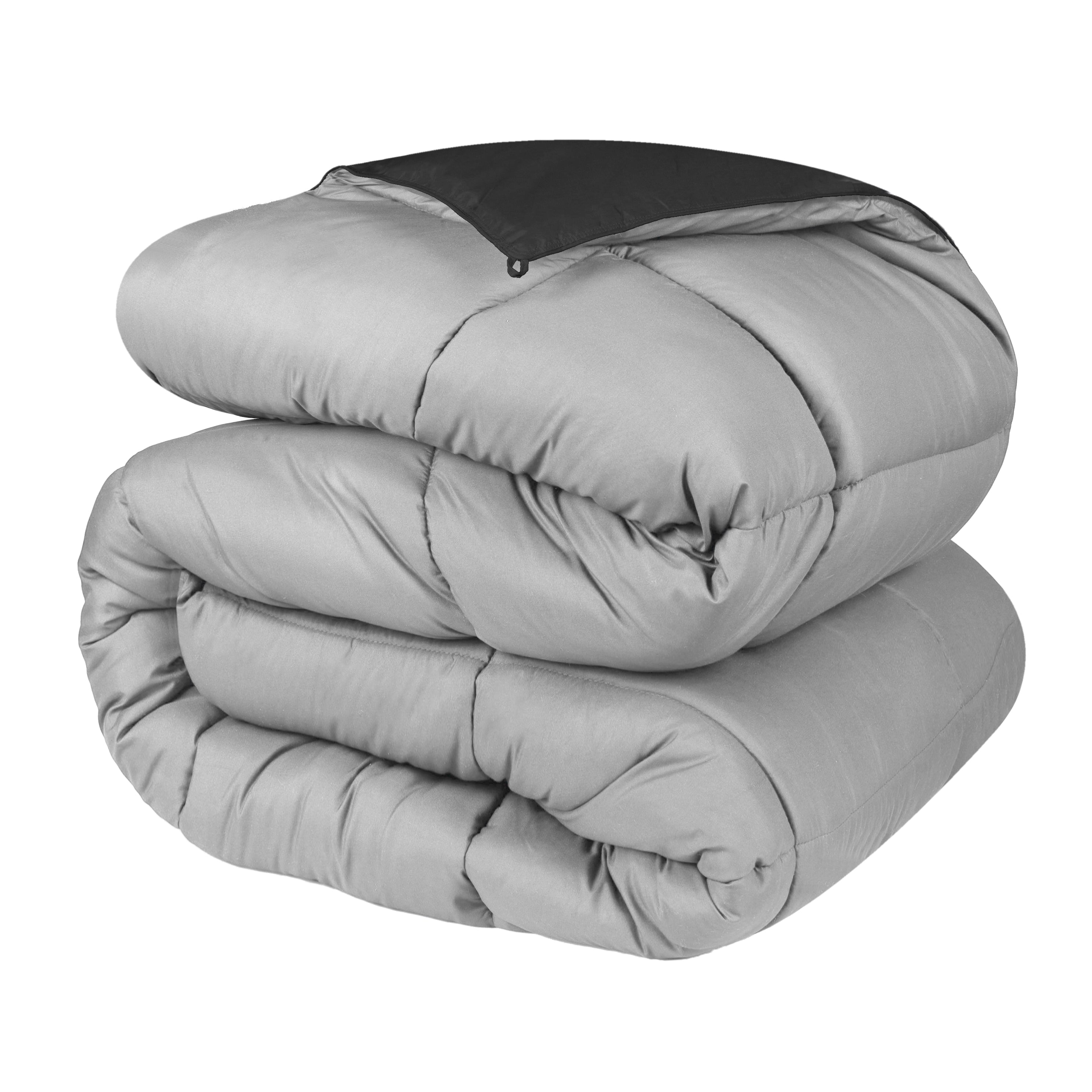 Luxury Brushed Microfiber Reversible Comforter Set - Ultra Soft Bedding for All Seasons - Perfect for Master Bedroom, Guest Room & Dormitory
