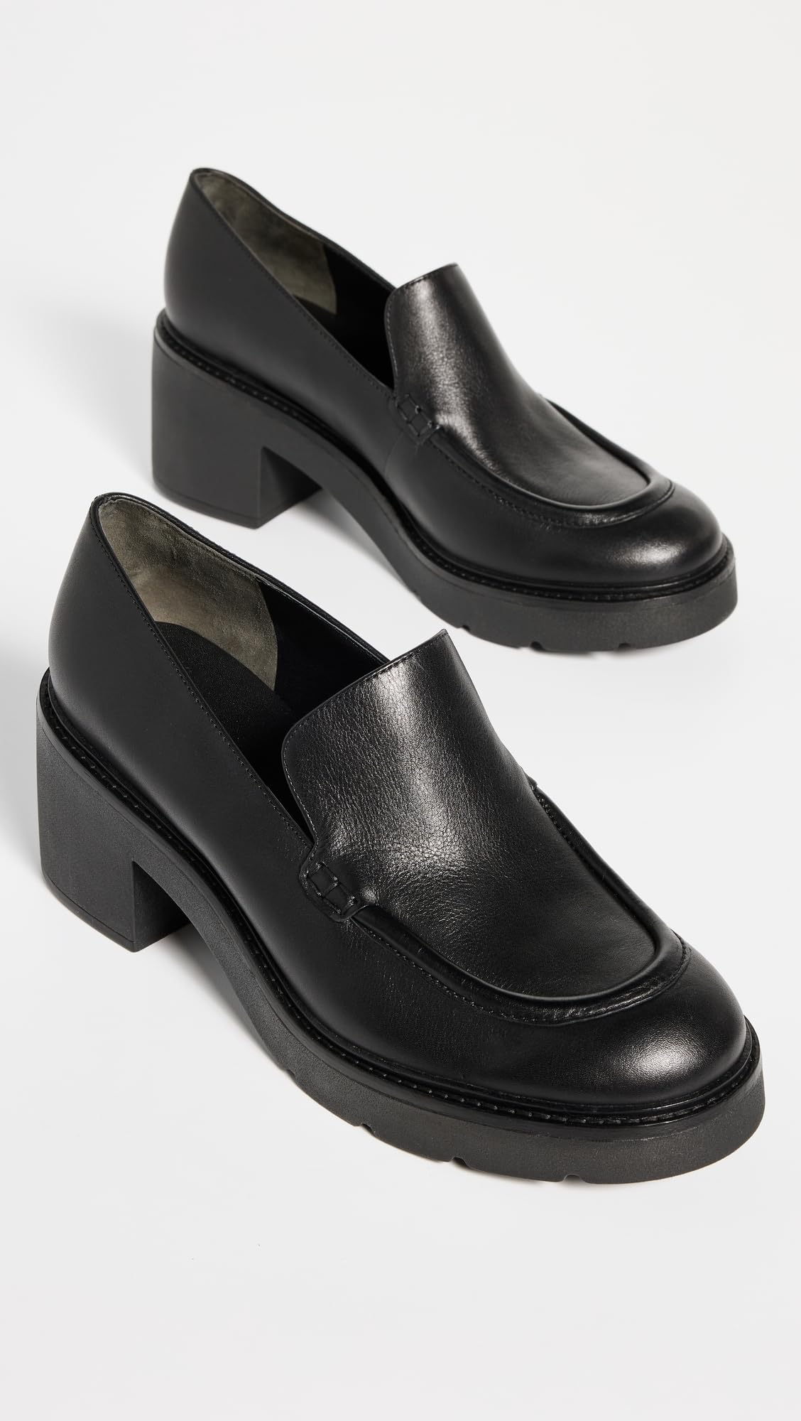 Vince Women's Rowe Shoes - Stylish & Comfortable Leather Loafers for Work, Travel & Everyday Wear | Perfect for Office, Casual Outfits & Walking