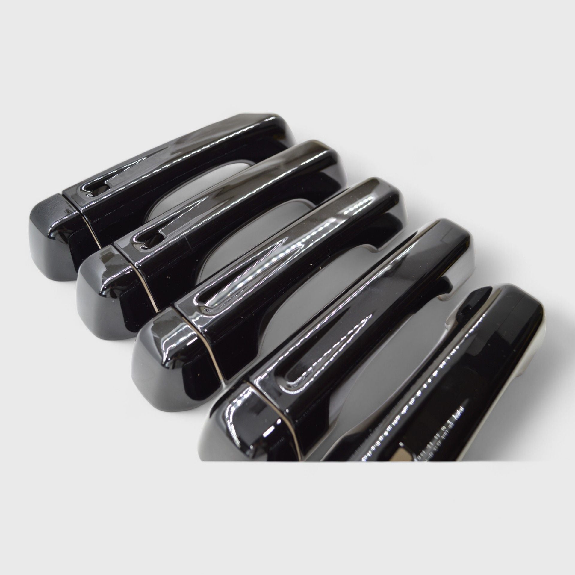 Gloss Black Chrome Delete Door Handle Cover with Smart Key - DH6295BLK | Upgrade Your Car's Exterior Style for a Sleek Look | Perfect for Car Enthusiasts & Custom Vehicle Modifications