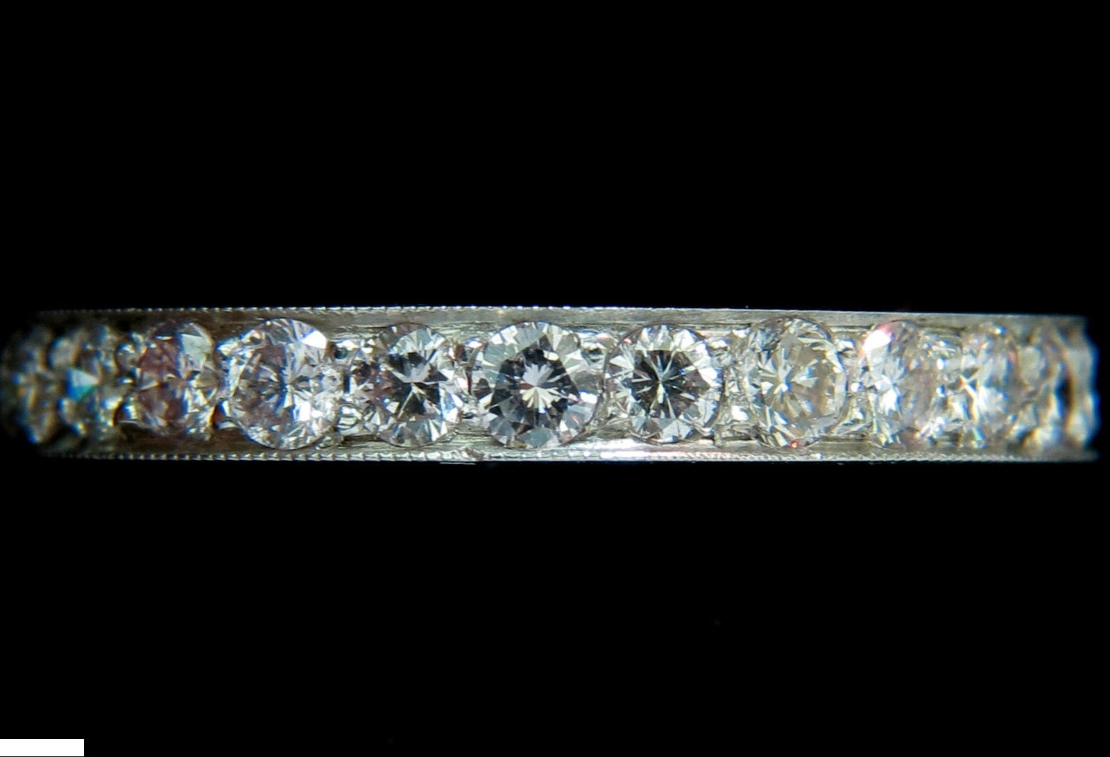 1.70ct Diamond Eternity Ring 14K White Gold F/SI Size 6.5 - Full Cut Round Brilliant Wedding Band for Anniversary, Engagement & Special Occasions