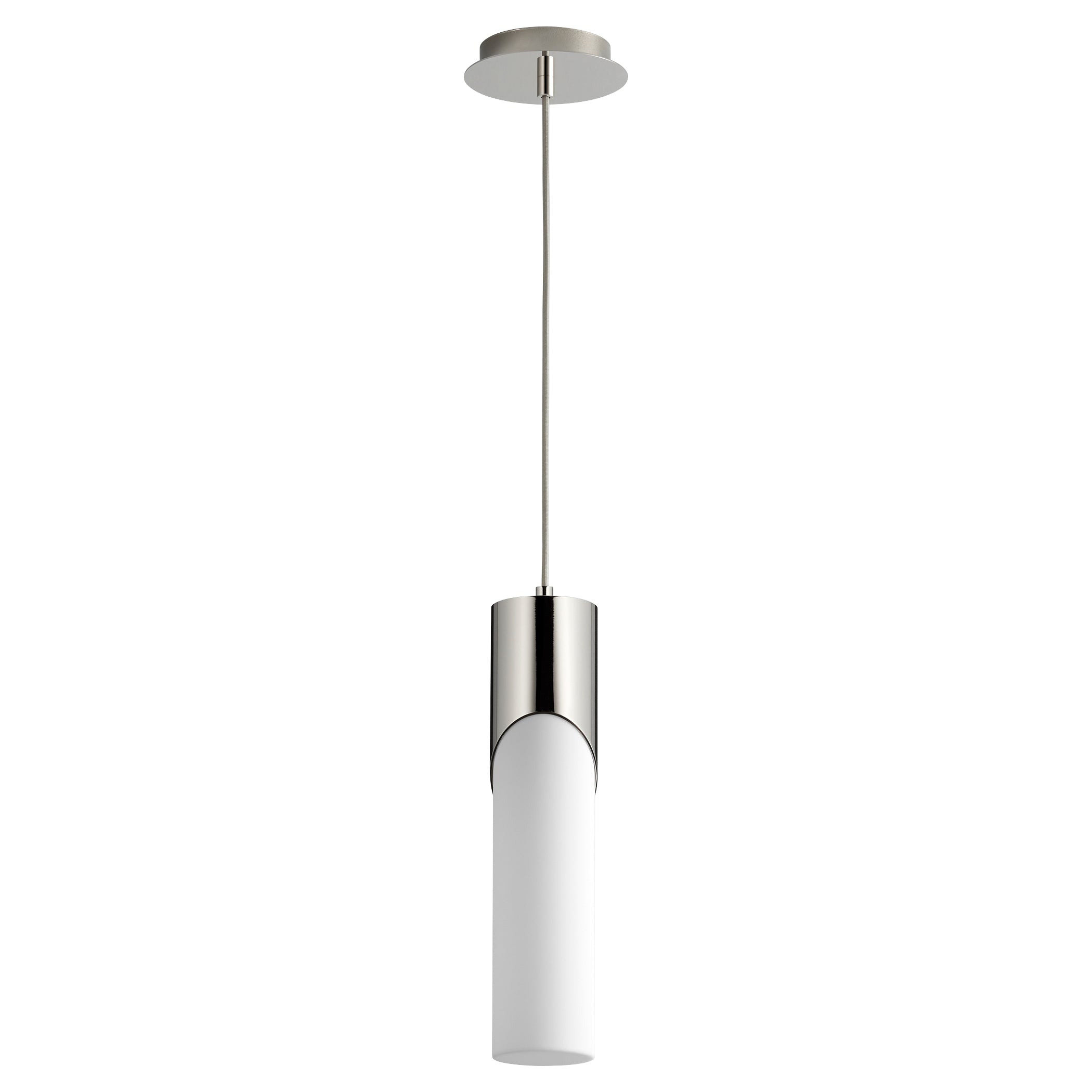 Oxygen Ellipse 3 678 220 Pendant Light Fixture - Brushed Nickel Finish for Modern Living Room & Dining Room Lighting