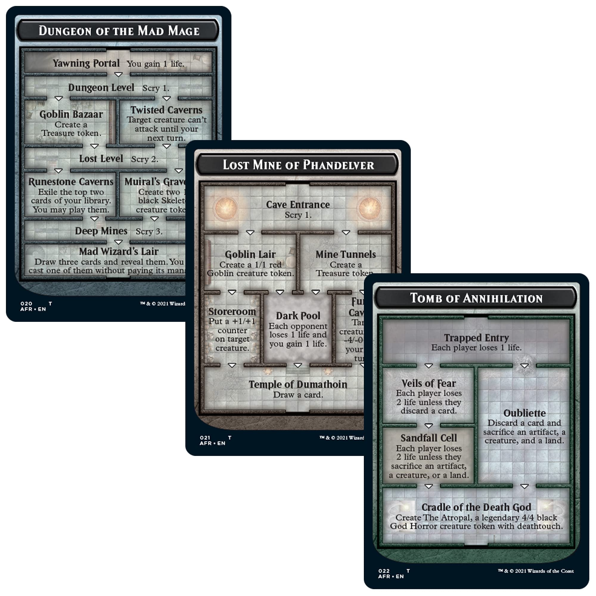 Magic: The Gathering Adventures in The Forgotten Realms Bundle - 10 Draft Boosters (150 Cards) + Accessories | MTG Booster Pack Set for Fantasy Card Game Players, D&D Fans & Collectors | Perfect for Game Nights, Tournaments & Gifting
