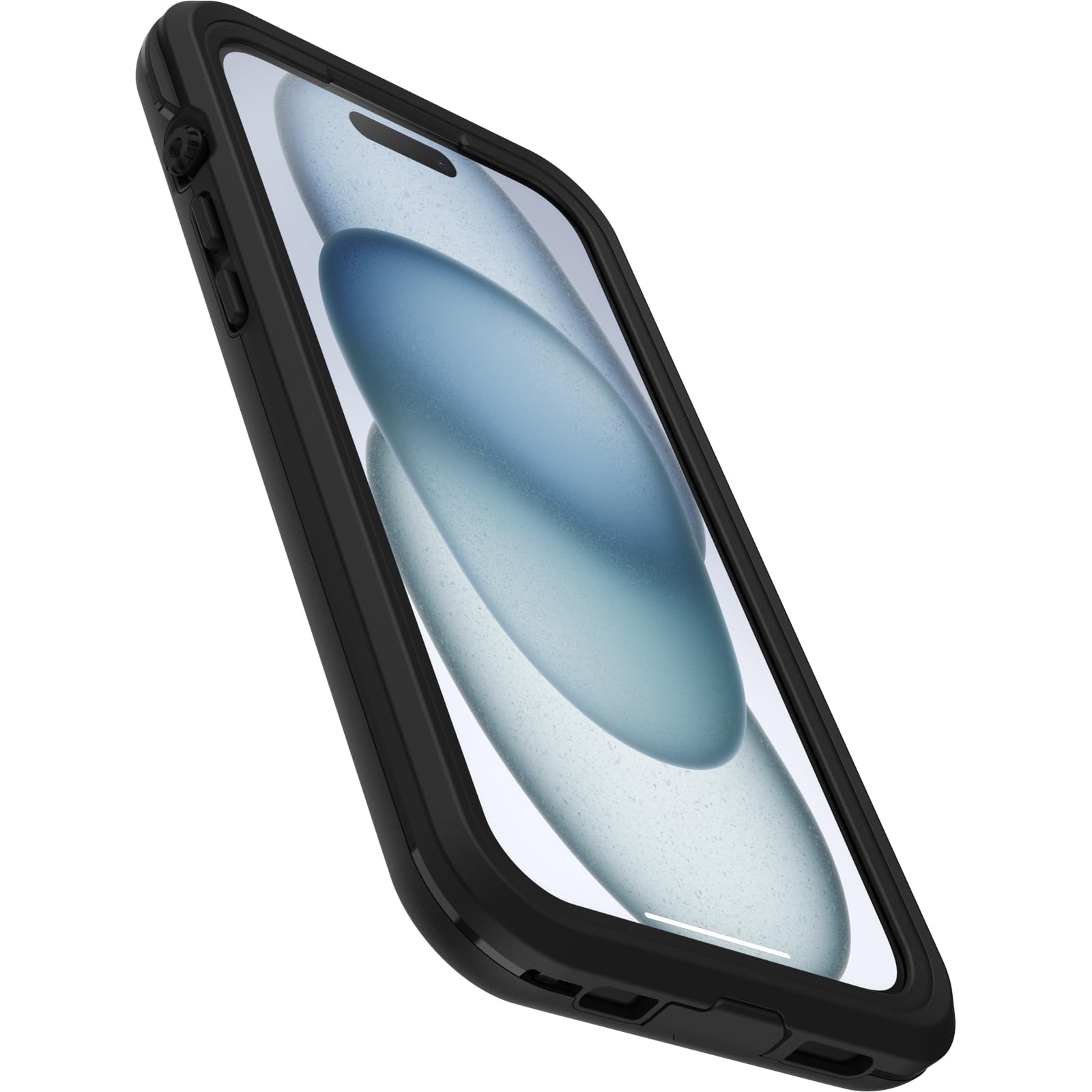 OtterBox iPhone 15 Plus & iPhone 14 Plus FRĒ Series Waterproof Case with MagSafe - Black | Shockproof, Slim Design, 60% Recycled Materials | Perfect for Outdoor Adventures, Swimming & Daily Protection