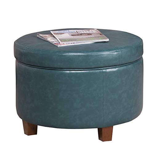 Teal Faux Leather