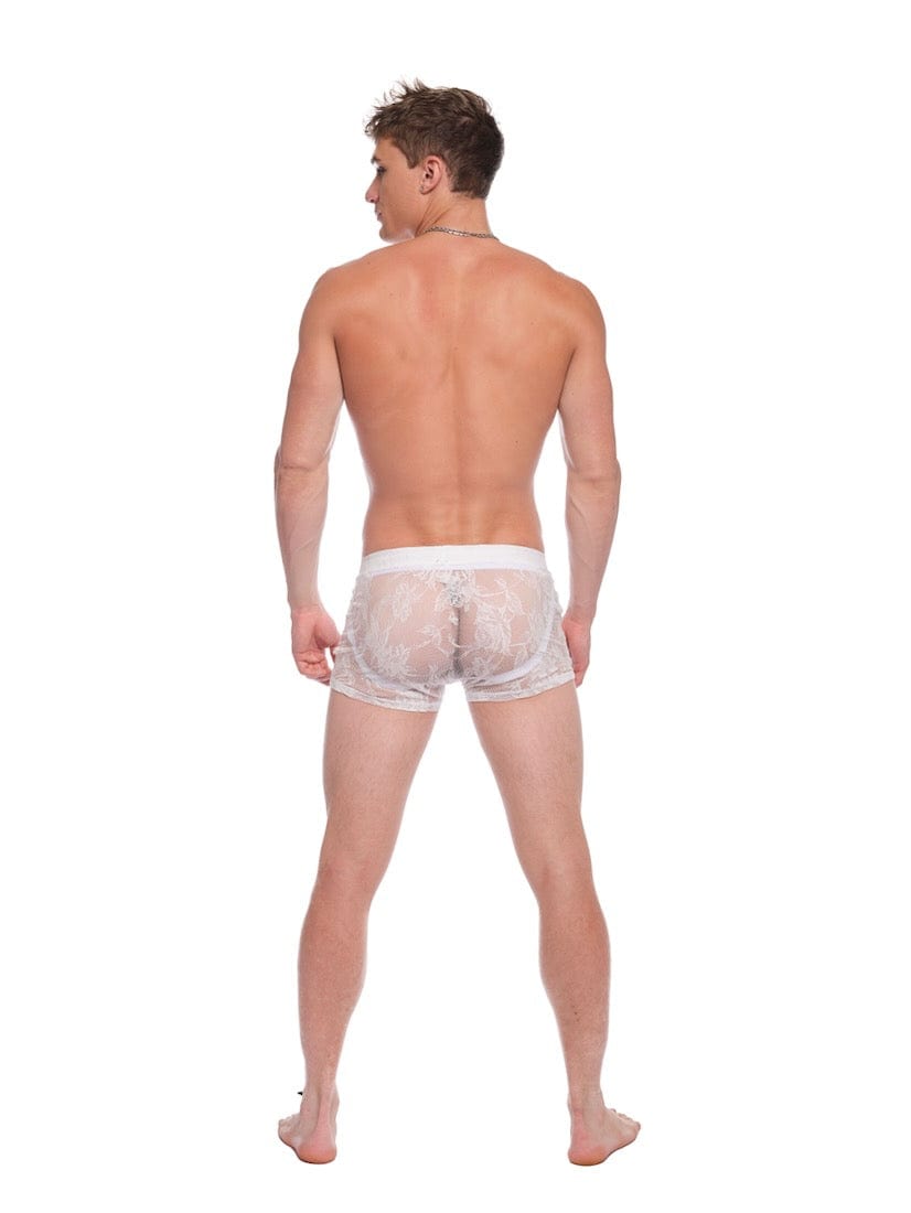 Elegant White Floral Lace Shorts for Women - Perfect for Summer Outfits, Beach Vacations & Casual Wear