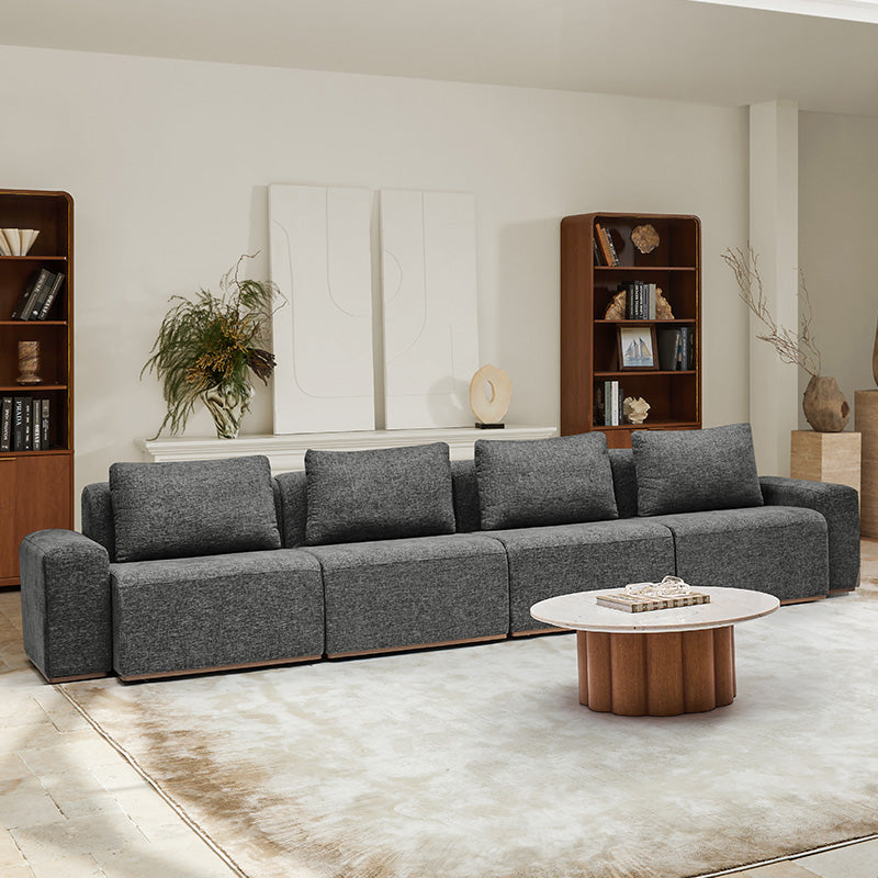 Premium Terra Cloud Sofa with Built-in Table - Modern Comfort for Living Room, Lounge & Outdoor Relaxation