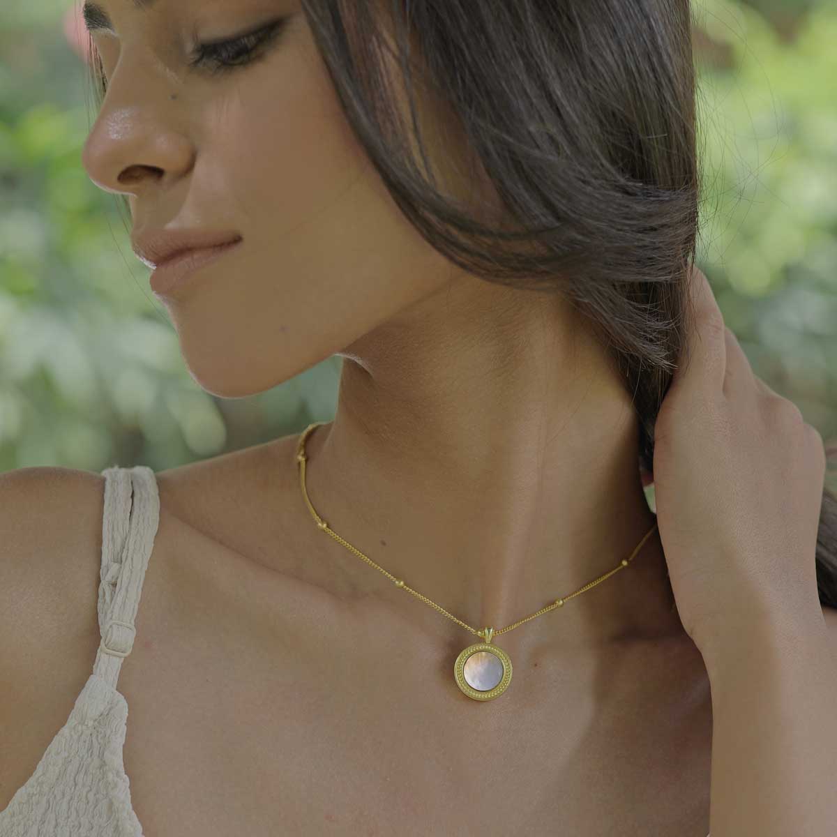 Elegant Layered Necklace Set for Women - Inner Sanctuary Gold & Silver Necklaces (2 Piece) | Perfect for Layering, Daily Wear & Special Occasions