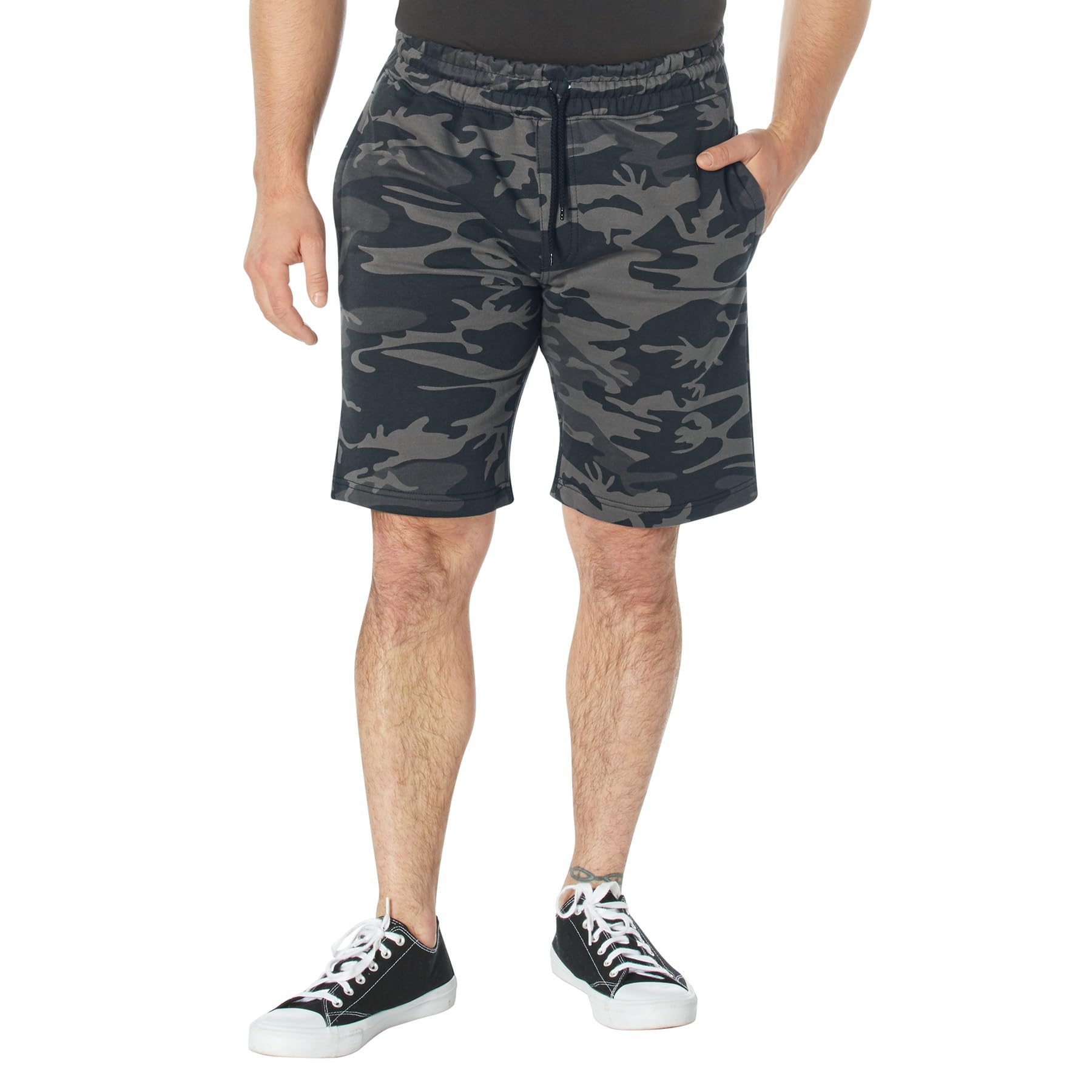 Rothco SweatShorts - Comfortable Cotton Blend Leisure Shorts for Men & Women | Home, Gym & Outdoor Activities