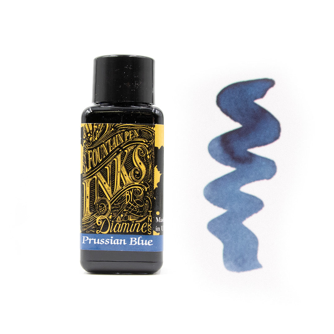Premium Diamine Fountain Pen Ink 30ml Bottle - Vibrant Colors for Calligraphy, Journaling & Artistic Writing - Perfect for Fountain Pens, Dip Pens & Ink Drawing