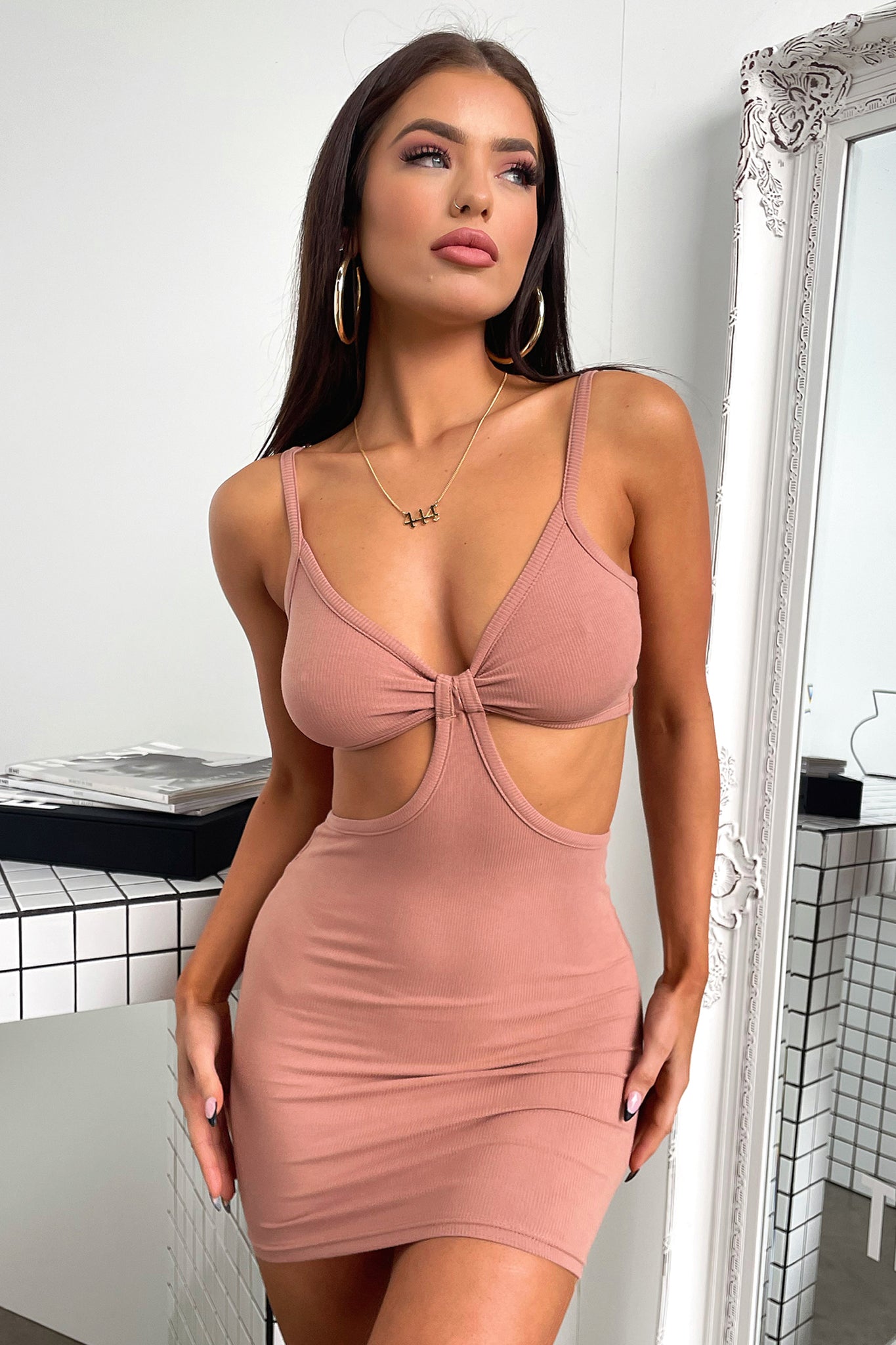 Stylish Island Dress in Mocha - Perfect for Beach Vacations, Summer Outings & Boho Fashion