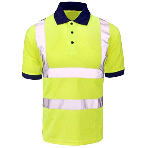 Yellow/Navy Collar & Cuffs