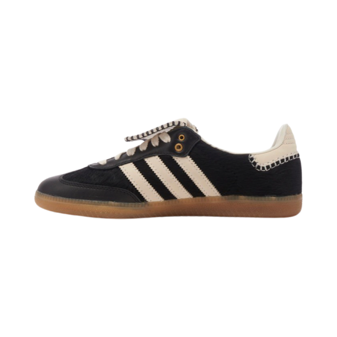 Adidas Samba Wales Bonner WB Pony Sneakers - Black & White Classic Leather Shoes for Men & Women | Perfect for Casual Wear, Street Style & Everyday Comfort