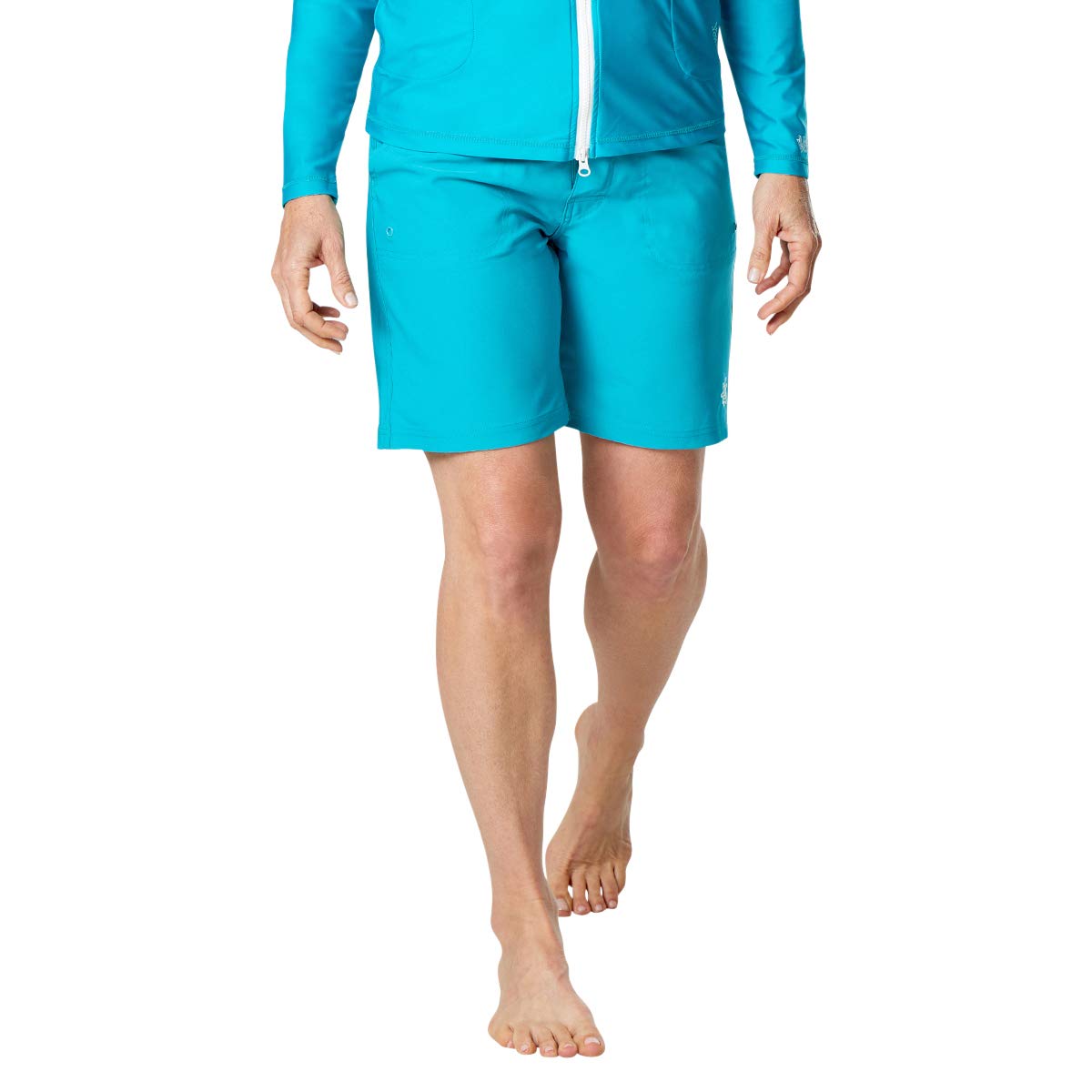 UV SKINZ Women's UPF 50+ Sun Protection Swim Board Shorts - Quick Dry, Comfortable Beachwear for Swimming, Surfing & Outdoor Activities