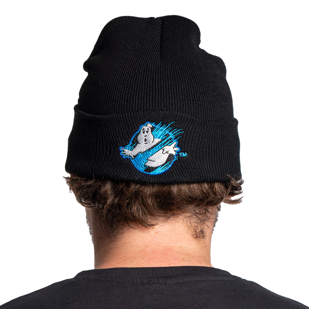 EHP Labs Unisex Iced Out Beanie - EHPlabs X Ghostbusters™ Collaboration - Stylish Winter Hat for Men & Women - Perfect for Cold Weather, Streetwear Fashion & Outdoor Activities