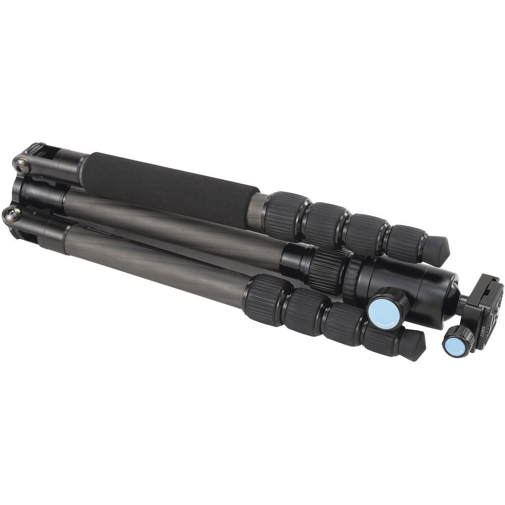 Sirui T-025x Carbon Fiber Tripod with C-10 Ball Head - Ultra Lightweight Travel Tripod for DSLR & Mirrorless Cameras - Perfect for Hiking, Vlogging & Outdoor Photography