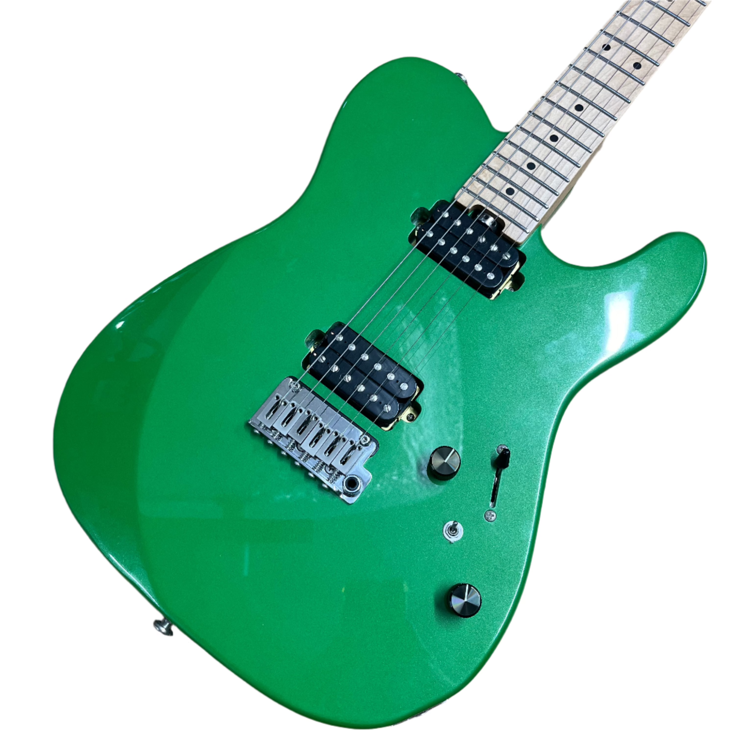Eart Standard Green Electric Guitar - No Case Included | Perfect for Beginners, Practice & Live Performances