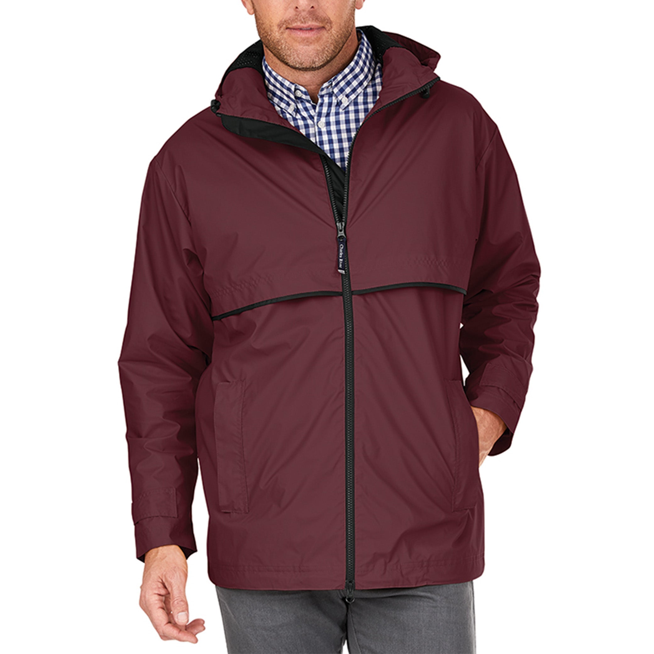 Charles River New Englander Waterproof Rain Jacket for Men & Women | Lightweight Windbreaker for Hiking, Camping & Outdoor Activities