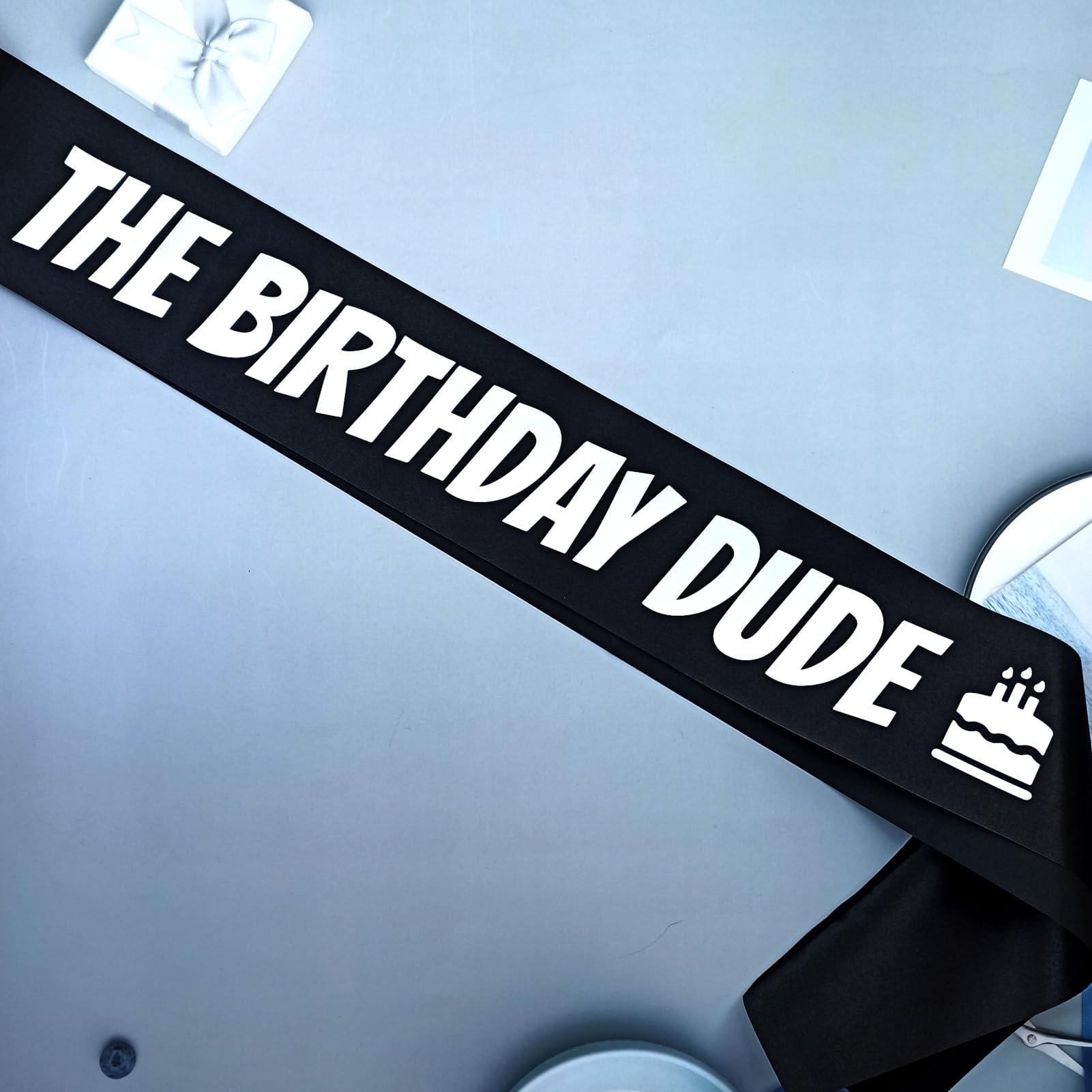 Magnusson's Birthday Sash for Men - Premium Garden Birthday Dude Sash for Birthday Boy, Husband, Boyfriend, Son & Brother | Perfect for Birthday Party Decorations, Gifts & Celebrations