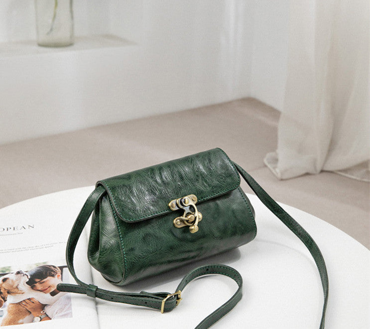 Authentic Italian Leather Crossbody Bag for Women - Stylish & Durable Handbag for Travel, Work & Everyday Use