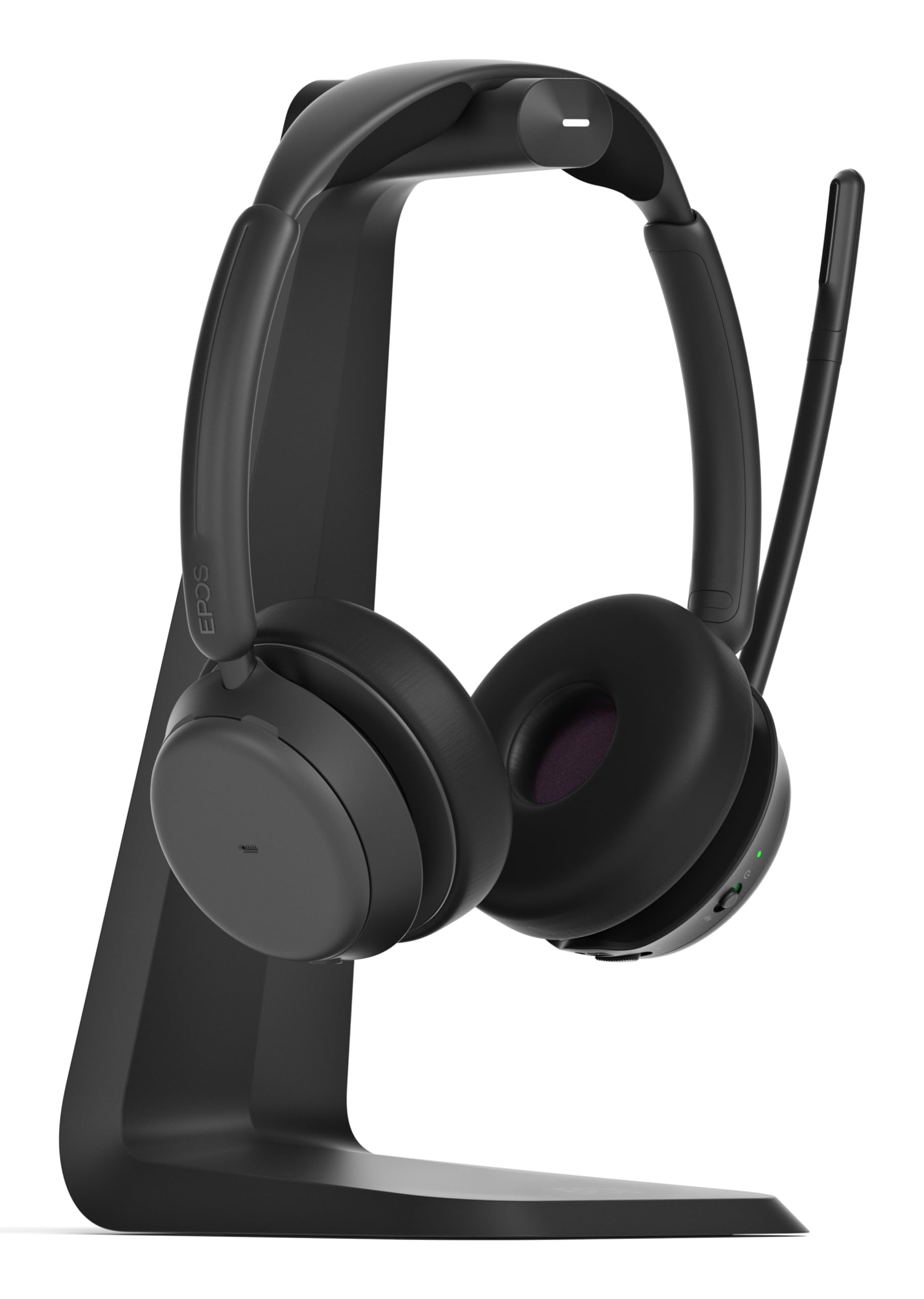 EPOS IMPACT 1061 ANC Bluetooth Headset for PC - Dual-Sided Noise Cancelling Headphones with EPOS AI, Super Wideband Audio & Easy Controls - Perfect for Call Centers, Office Work & Loud Environments