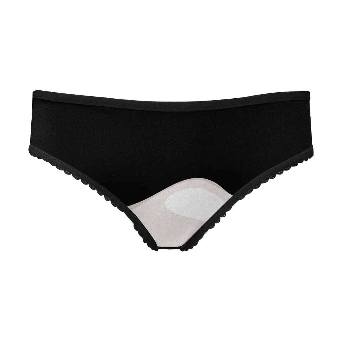InterestPrint Women's Breathable Cotton Underwear - Soft Comfortable Briefs with Cute Fried Egg Print - Perfect for Daily Wear, Lounge & Sleep